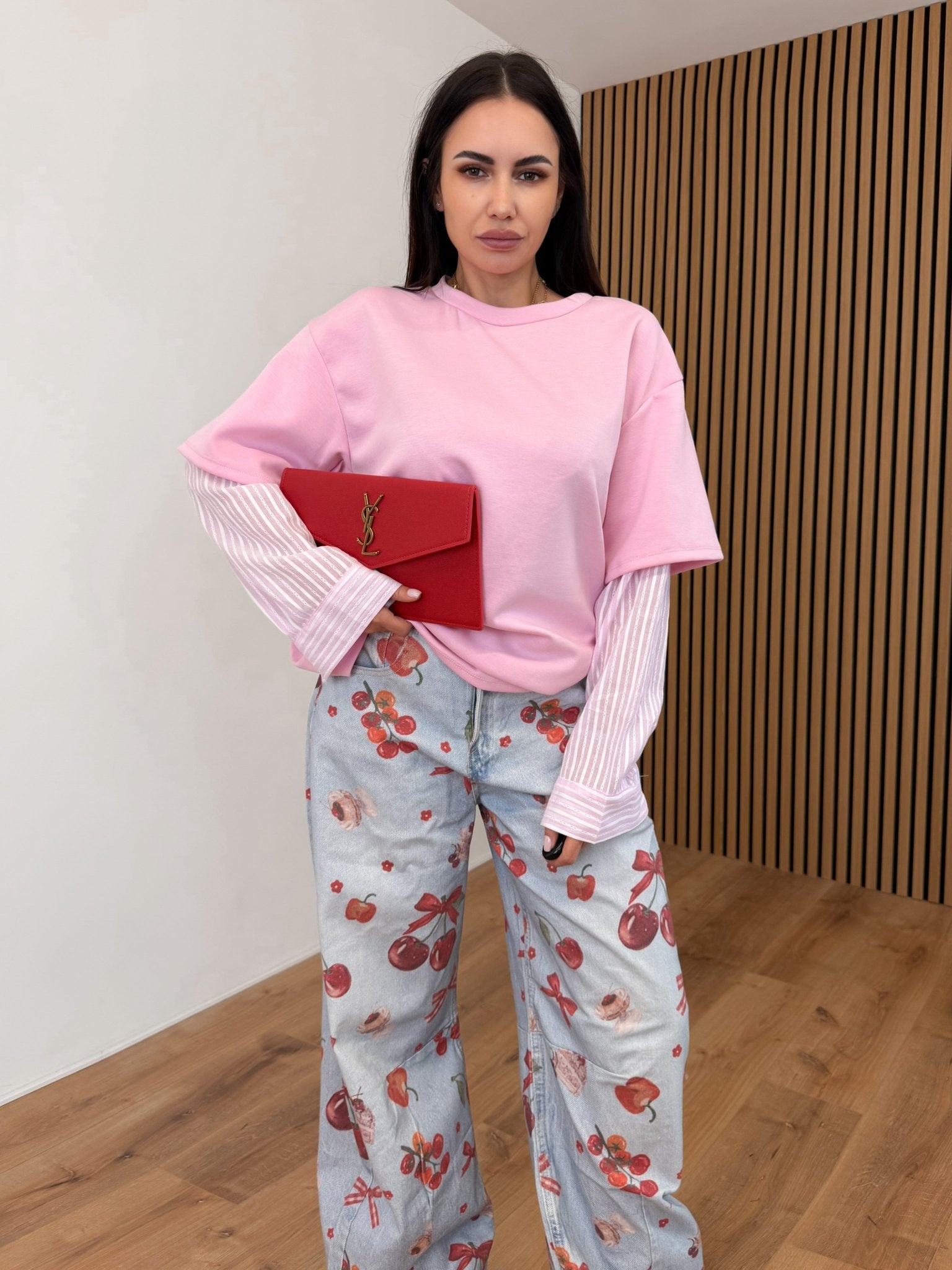 Maglietta Dual - Rosa - SAINTH