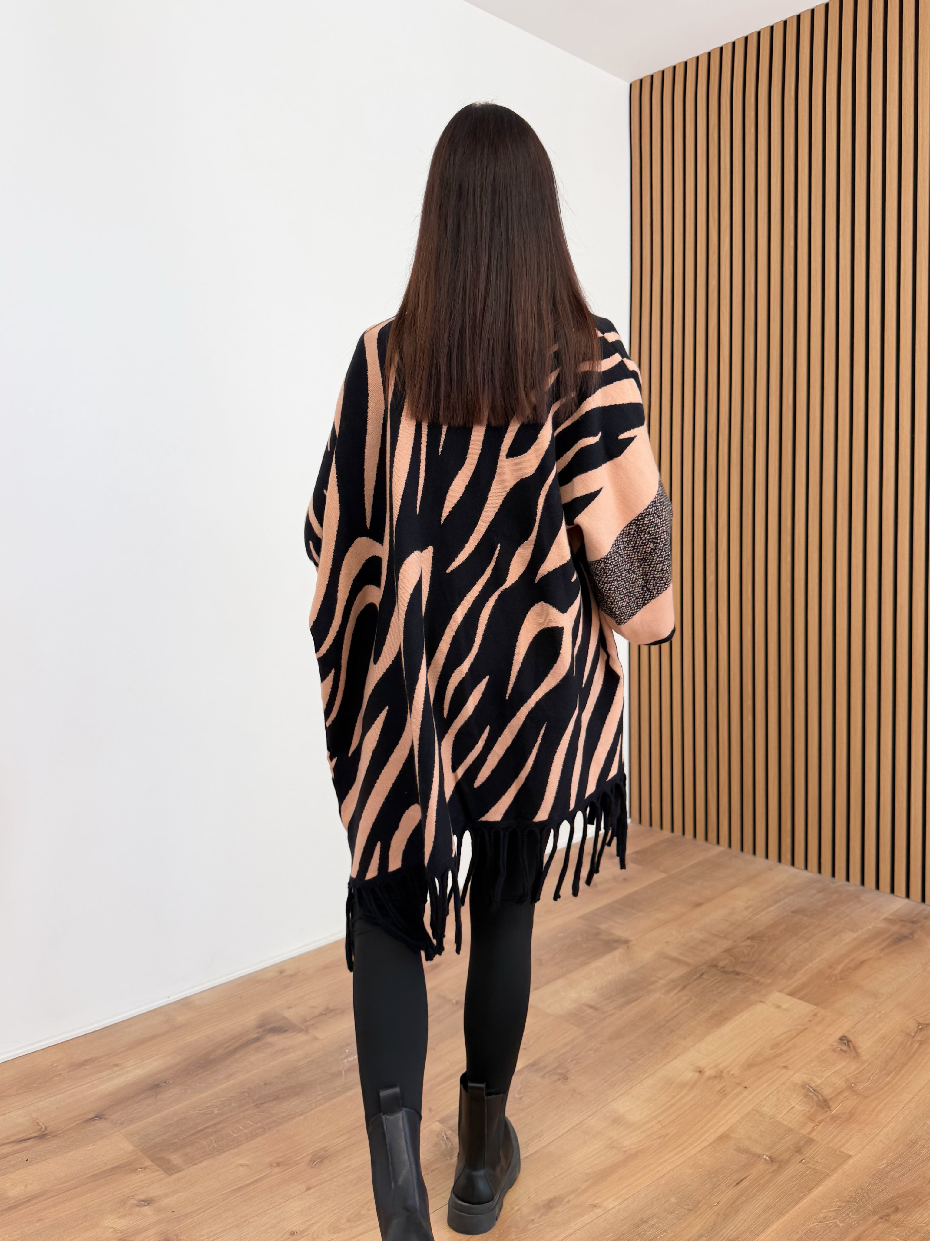 Cardigan Zebri - Camel