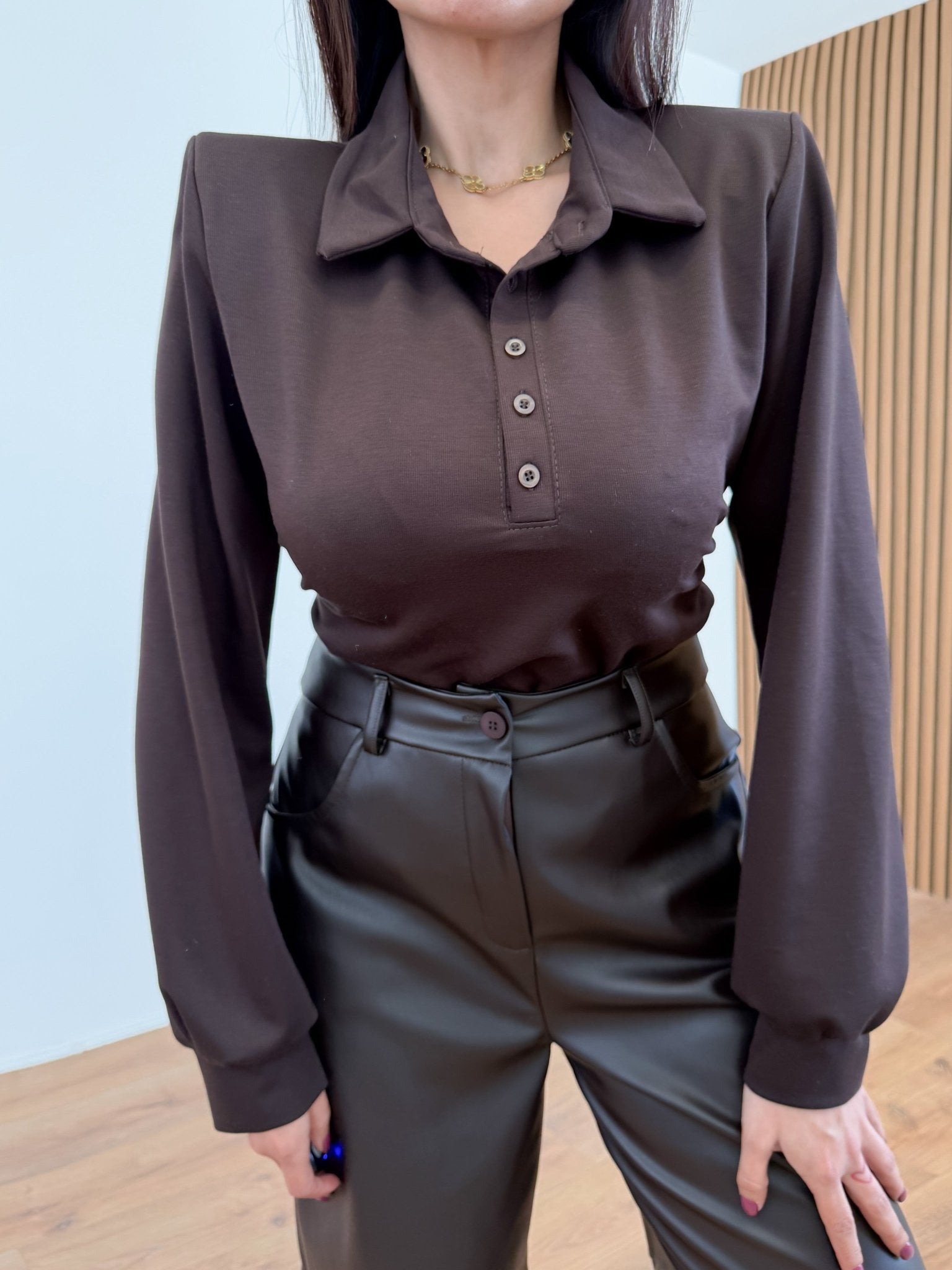 Polo Spall - Marrone - SAINTH