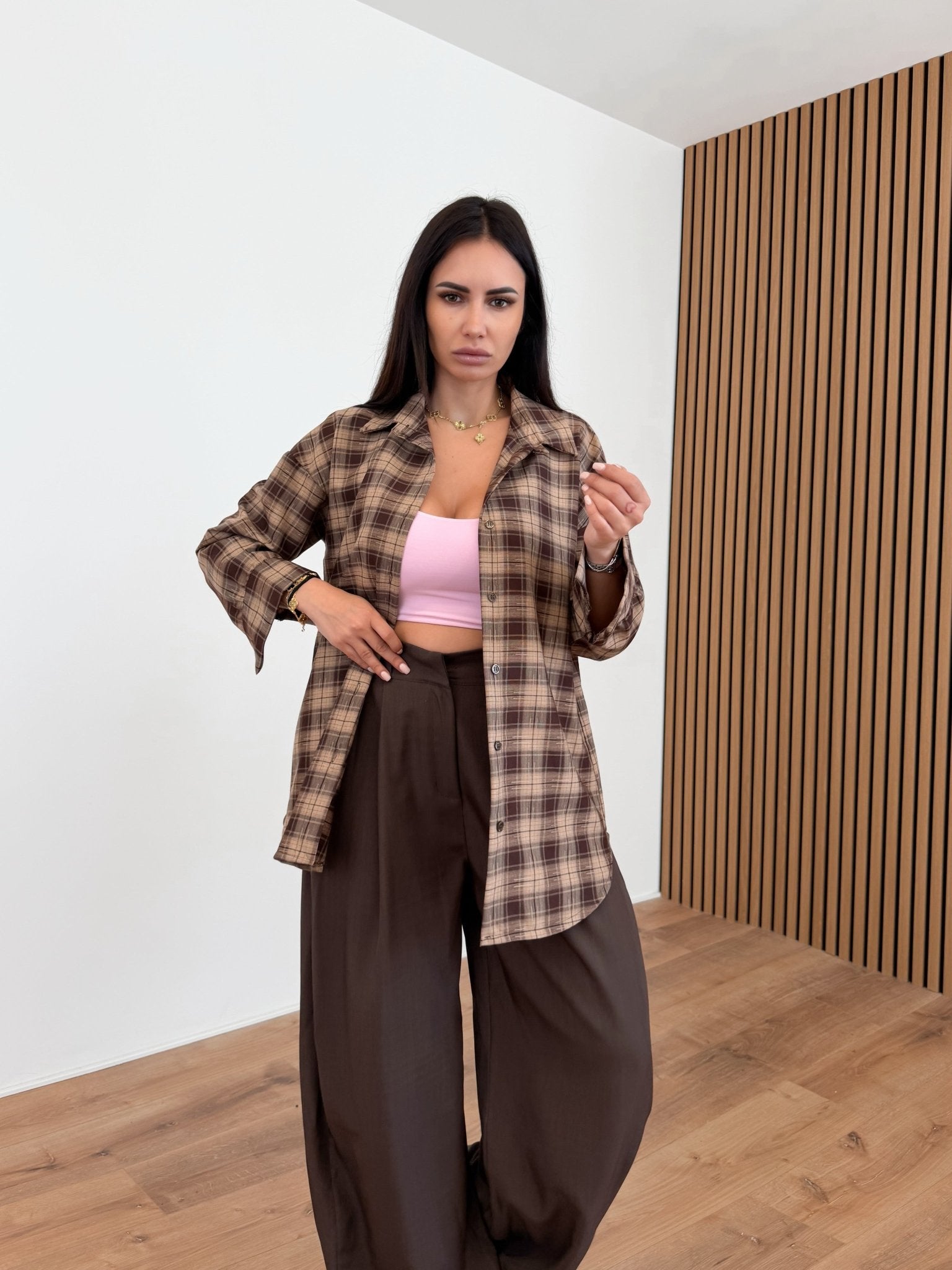 Pantalone Nascous - Marrone - SAINTH