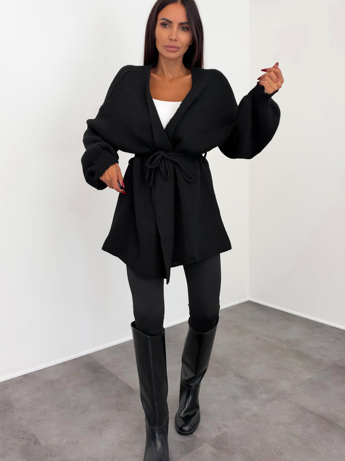 Cardigan Lovely - Nero