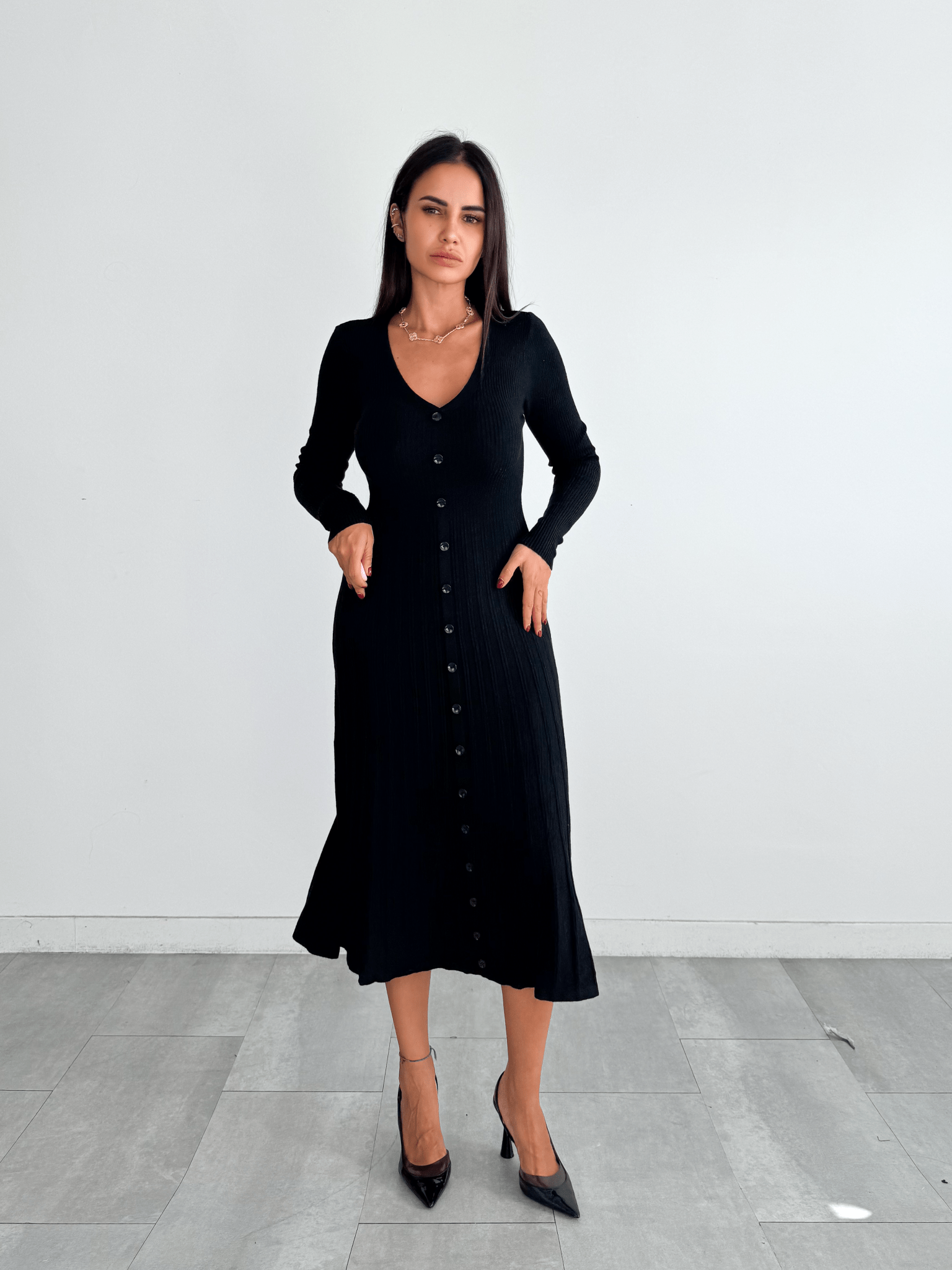 Abito Campanella - Nero - SAINTH