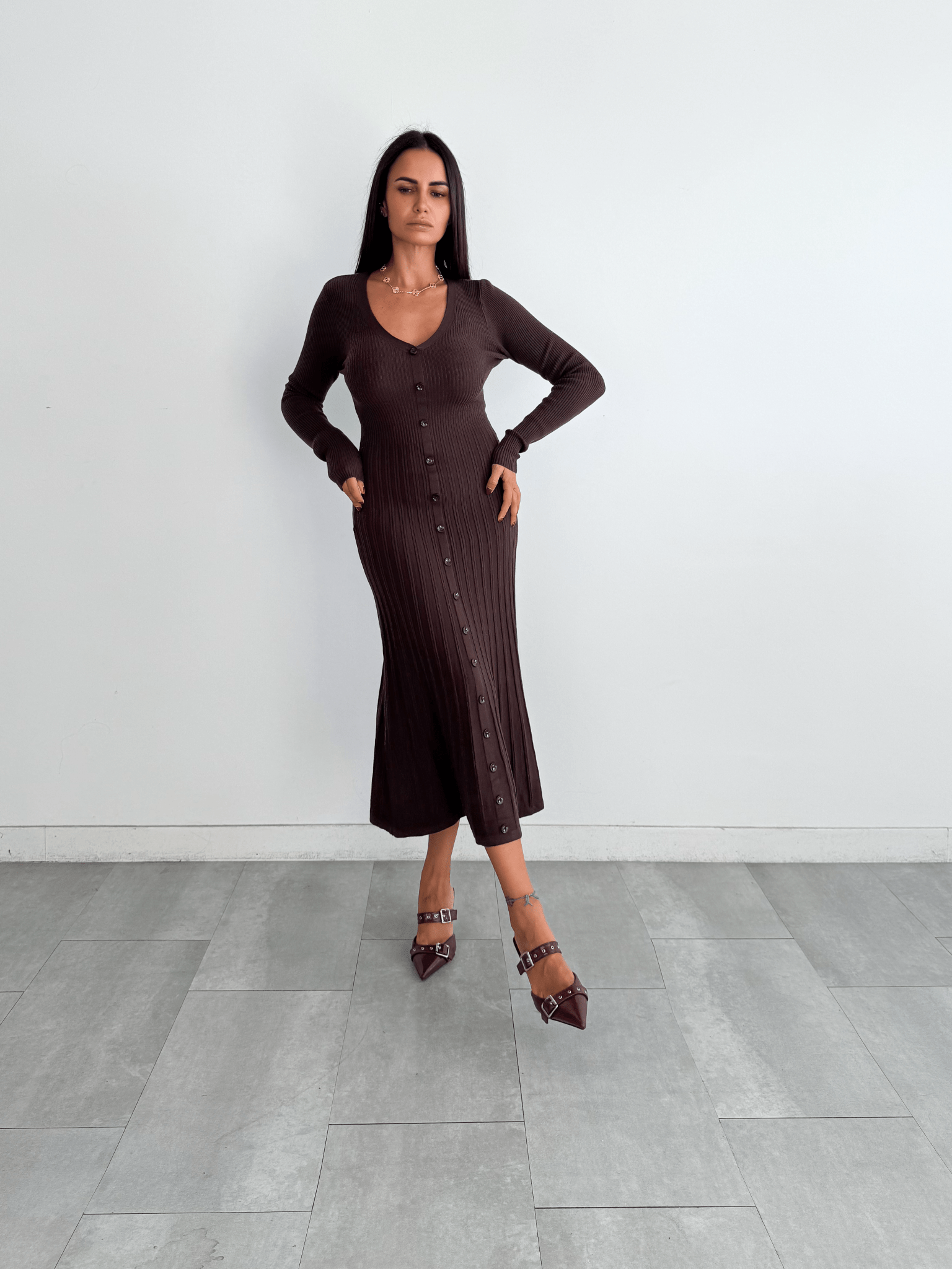 Abito Campanella - Marrone - SAINTH