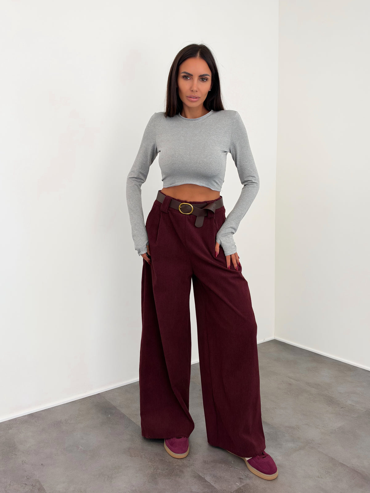 Pantalone Coste - Bordeaux