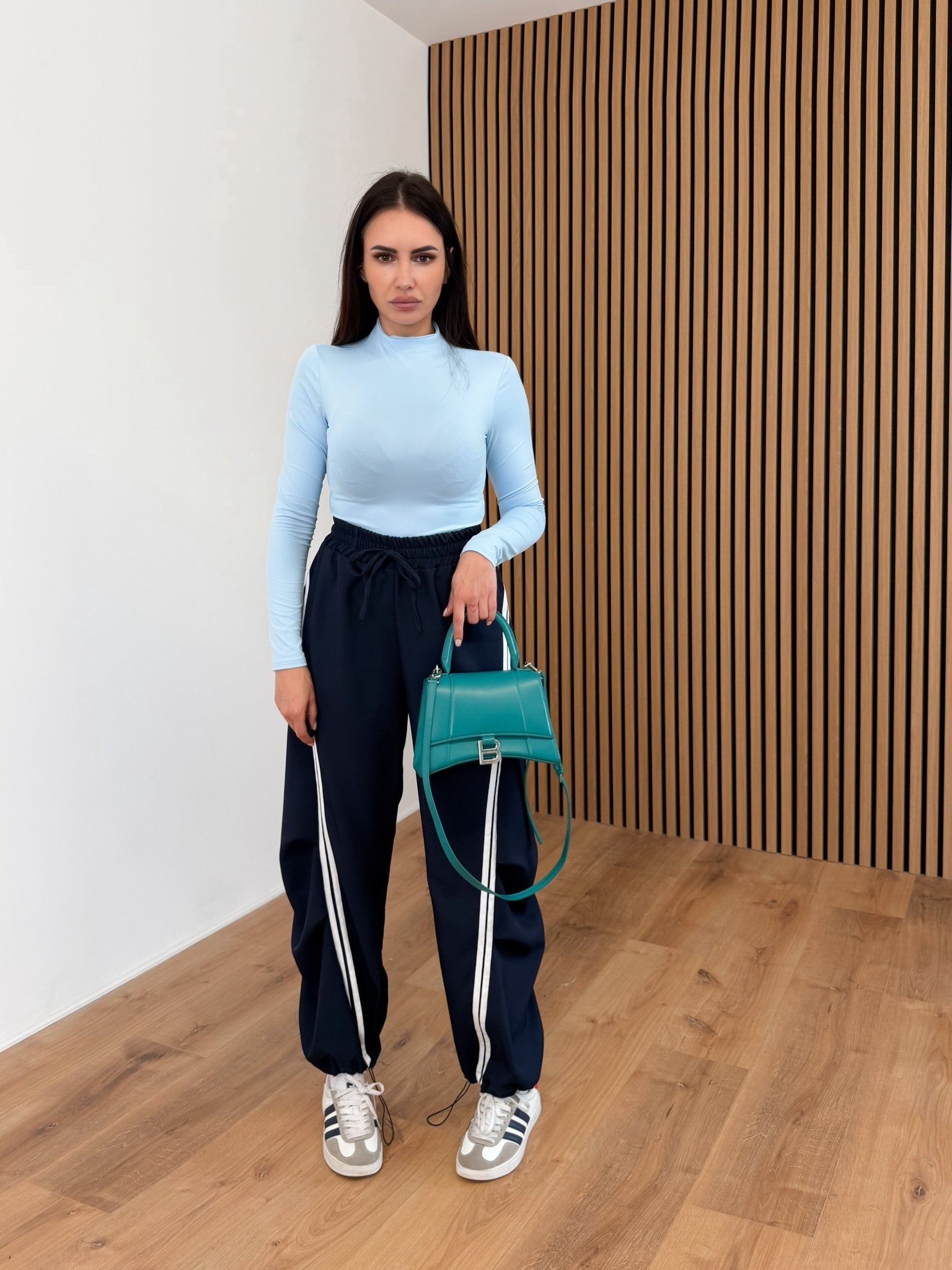 Pantalone Stripe - Blu - SAINTH