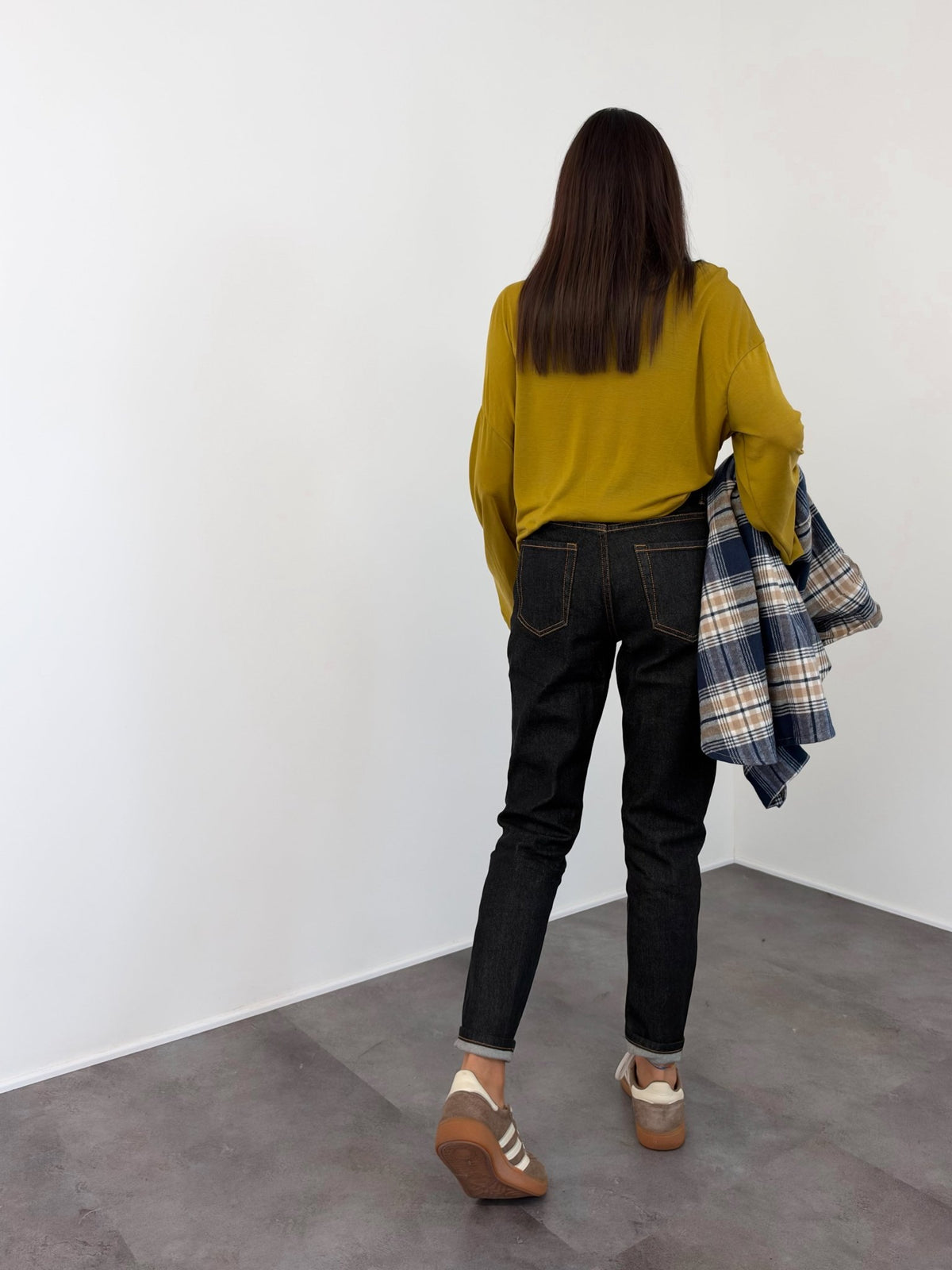 Jeans H2393 - Denim Scuro - SAINTH