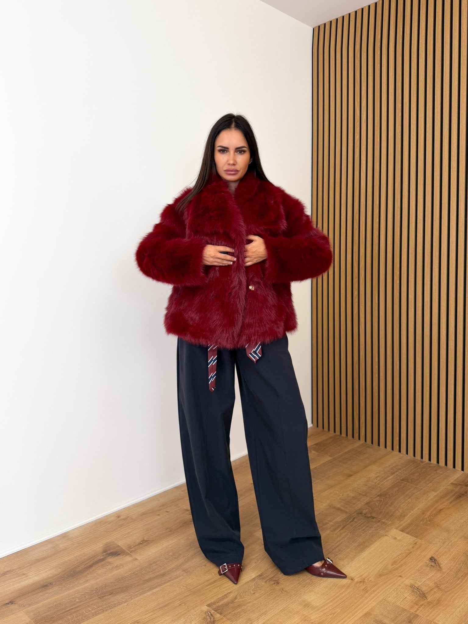 Pelliccia Wolf - Bordeaux - SAINTH