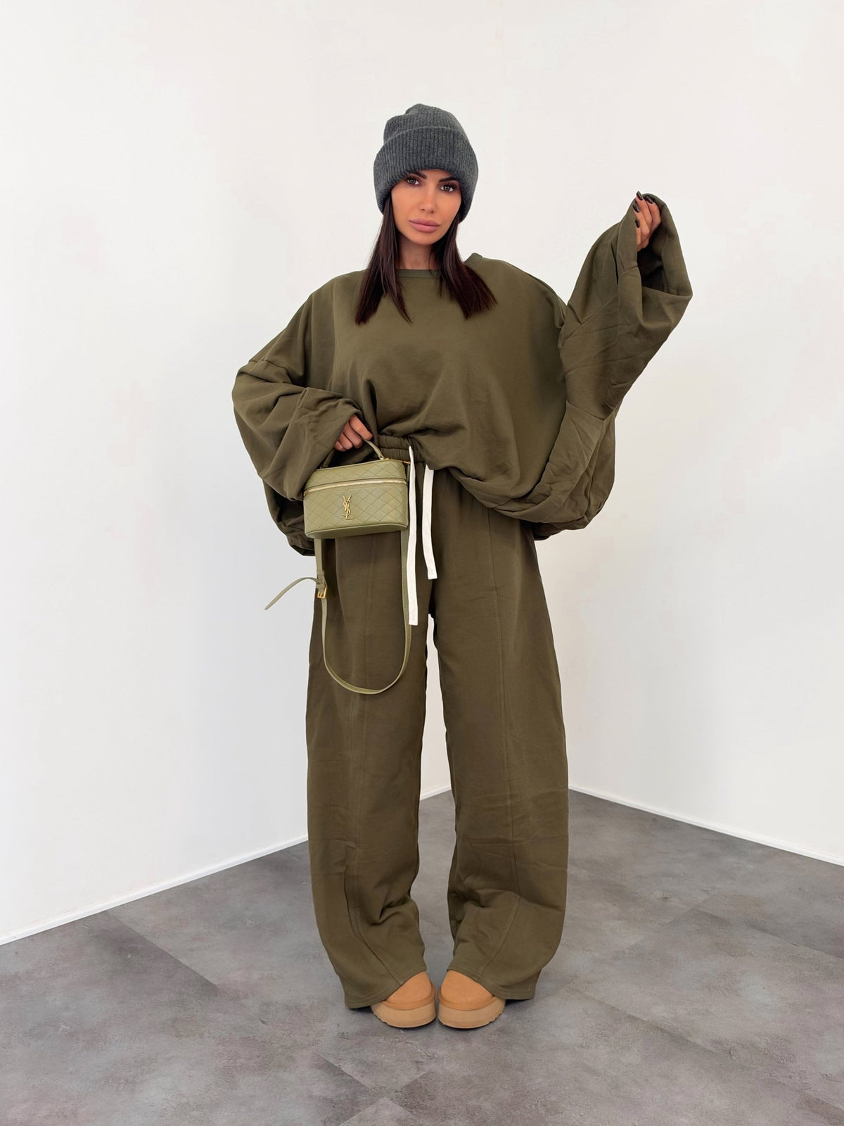 Coordinato Balloon - Army Green - SAINTH