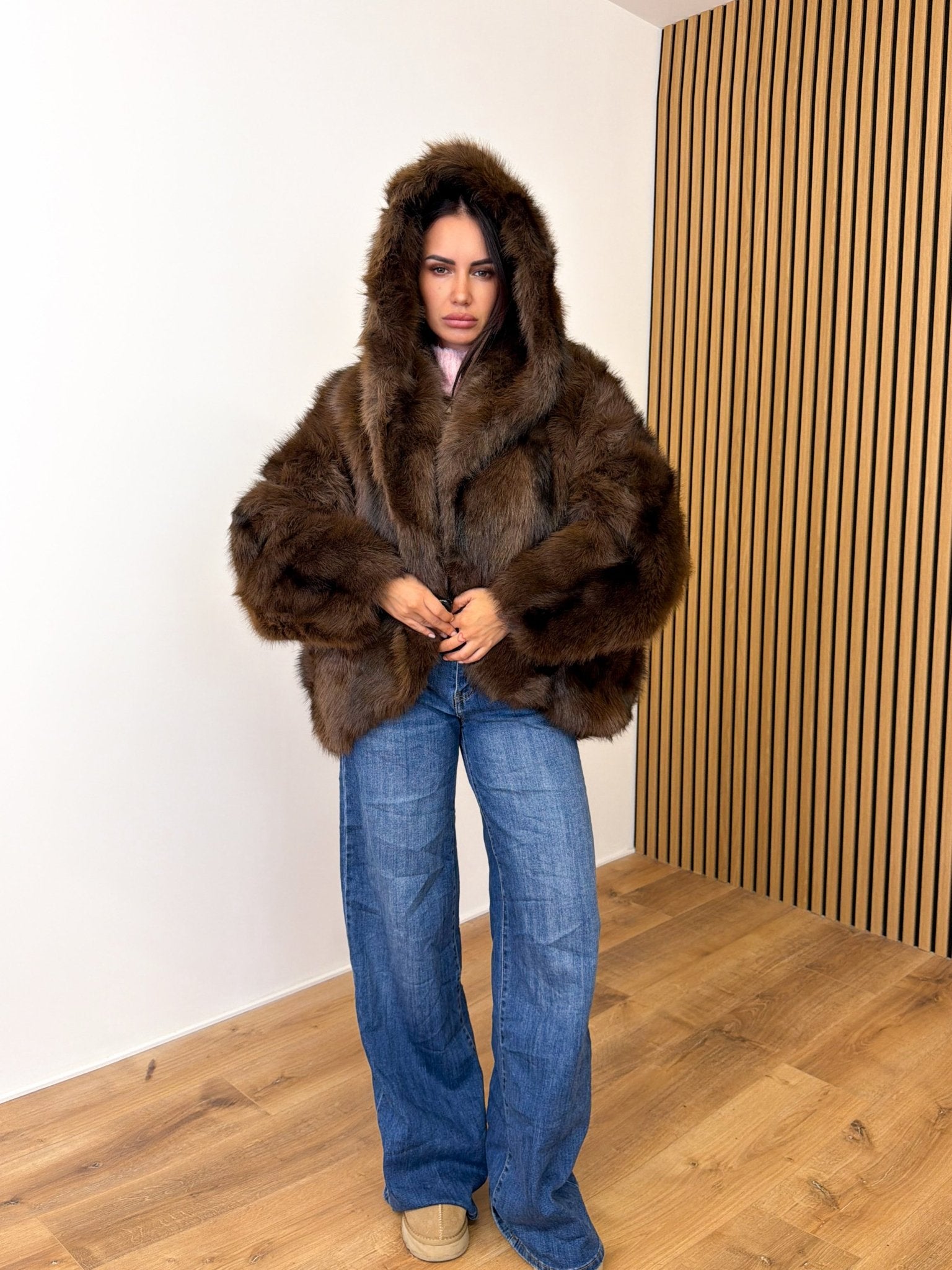 Pelliccia Husky - Marrone - SAINTH