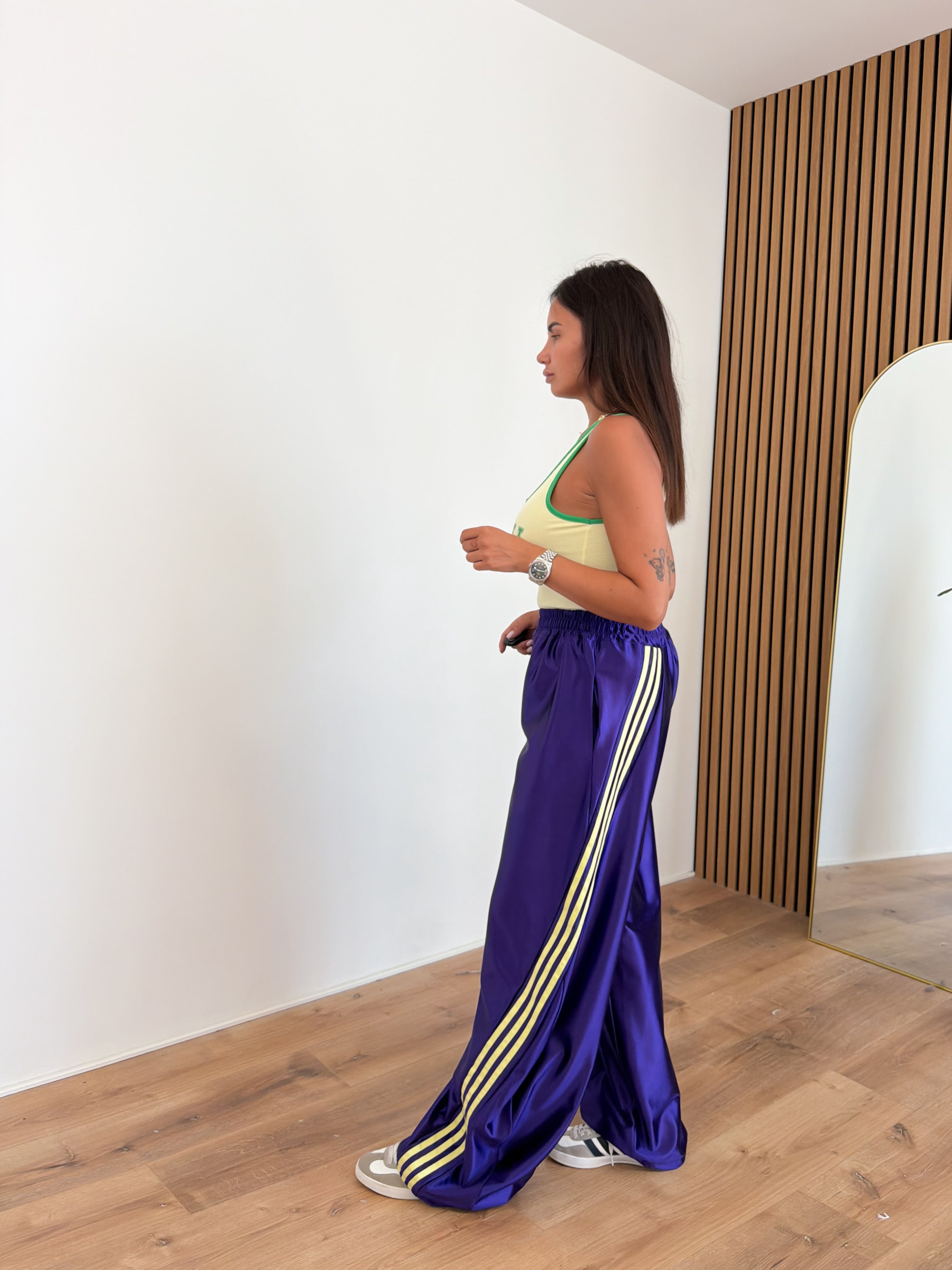 Pantalone Tuta Level - Viola