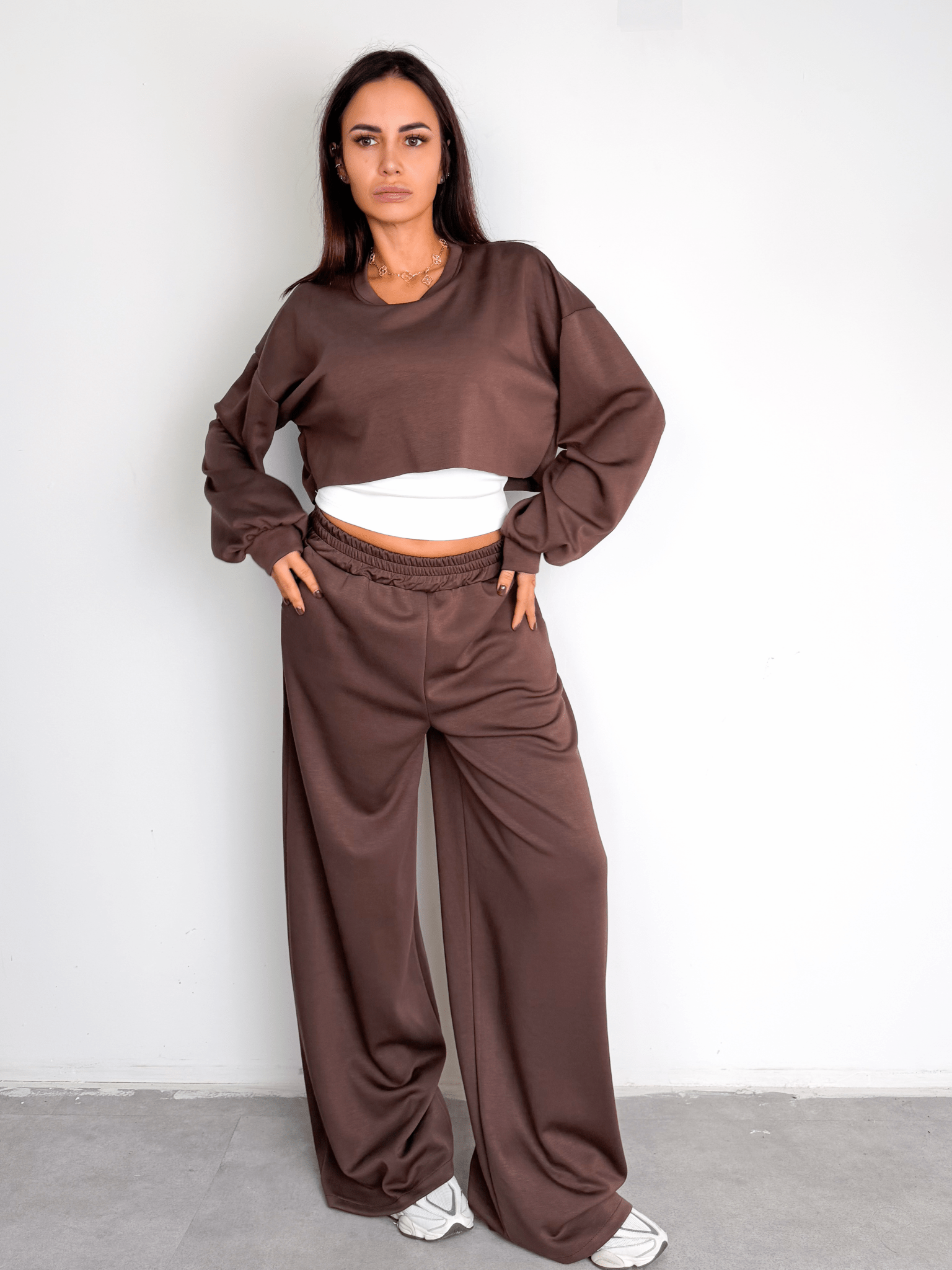 Felpa Active 2in1 - Marrone - SAINTH