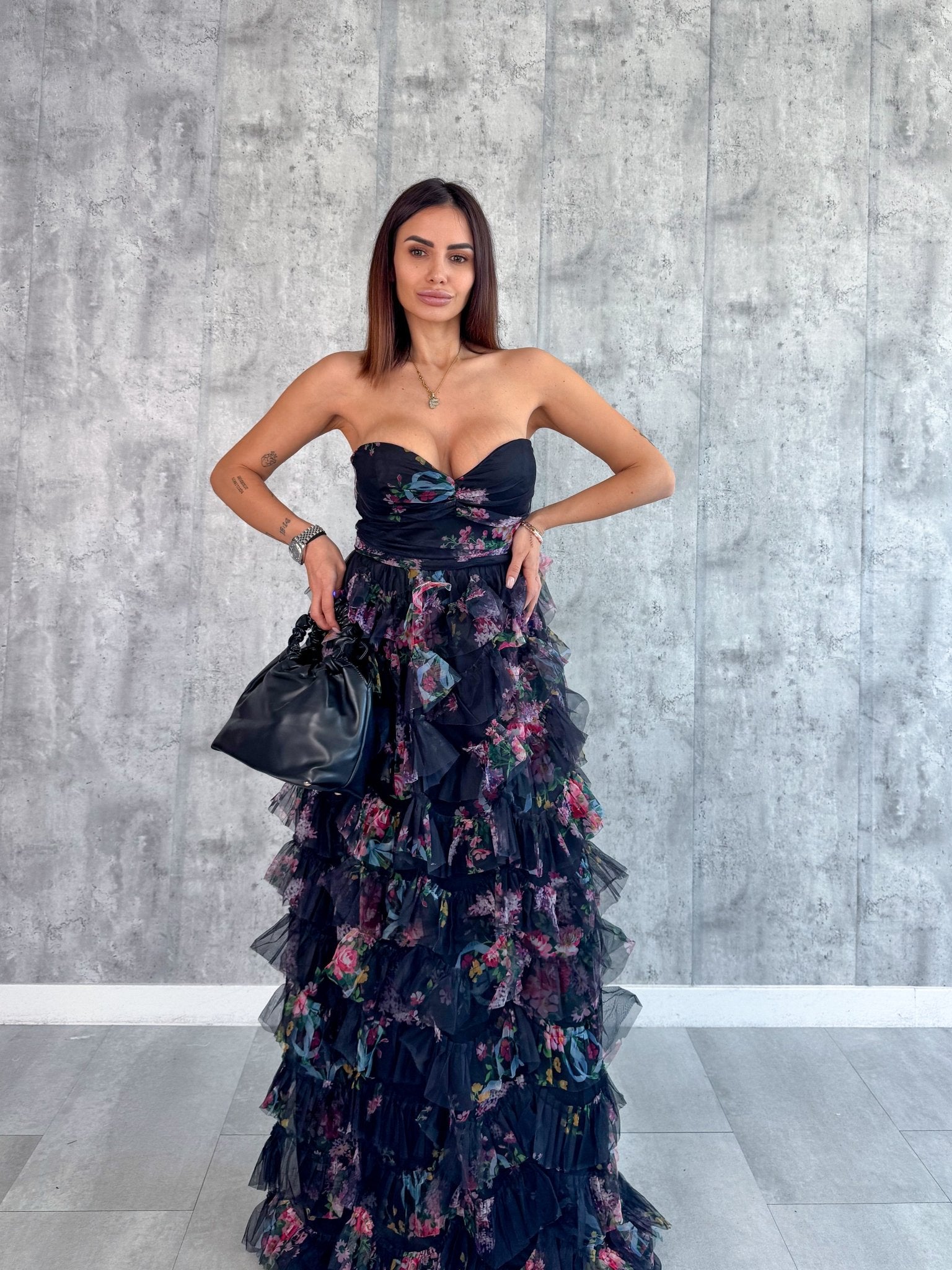 Abito Dolcemente - Nero - SAINTH