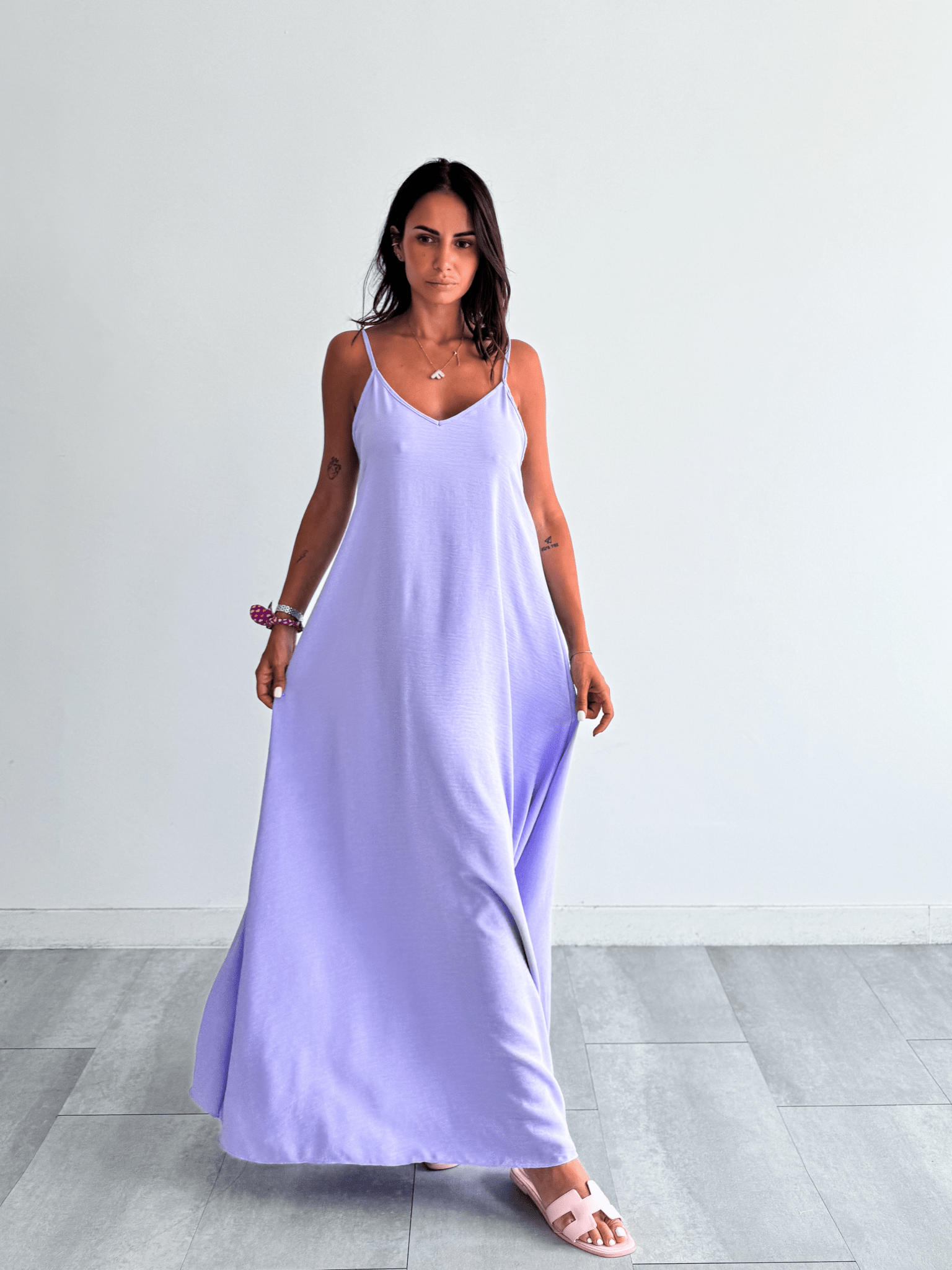 Abito Giorgina - Lilla - SAINTH