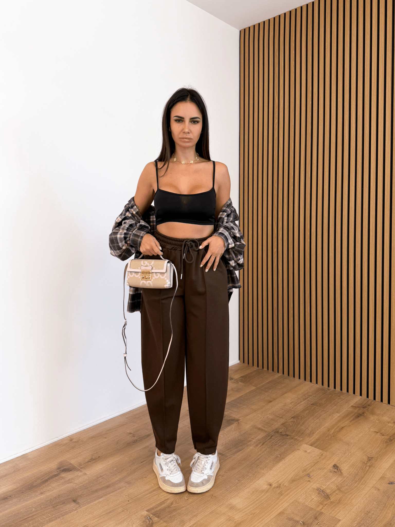 Maxi Camicia Caramella - Marrone - SAINTH