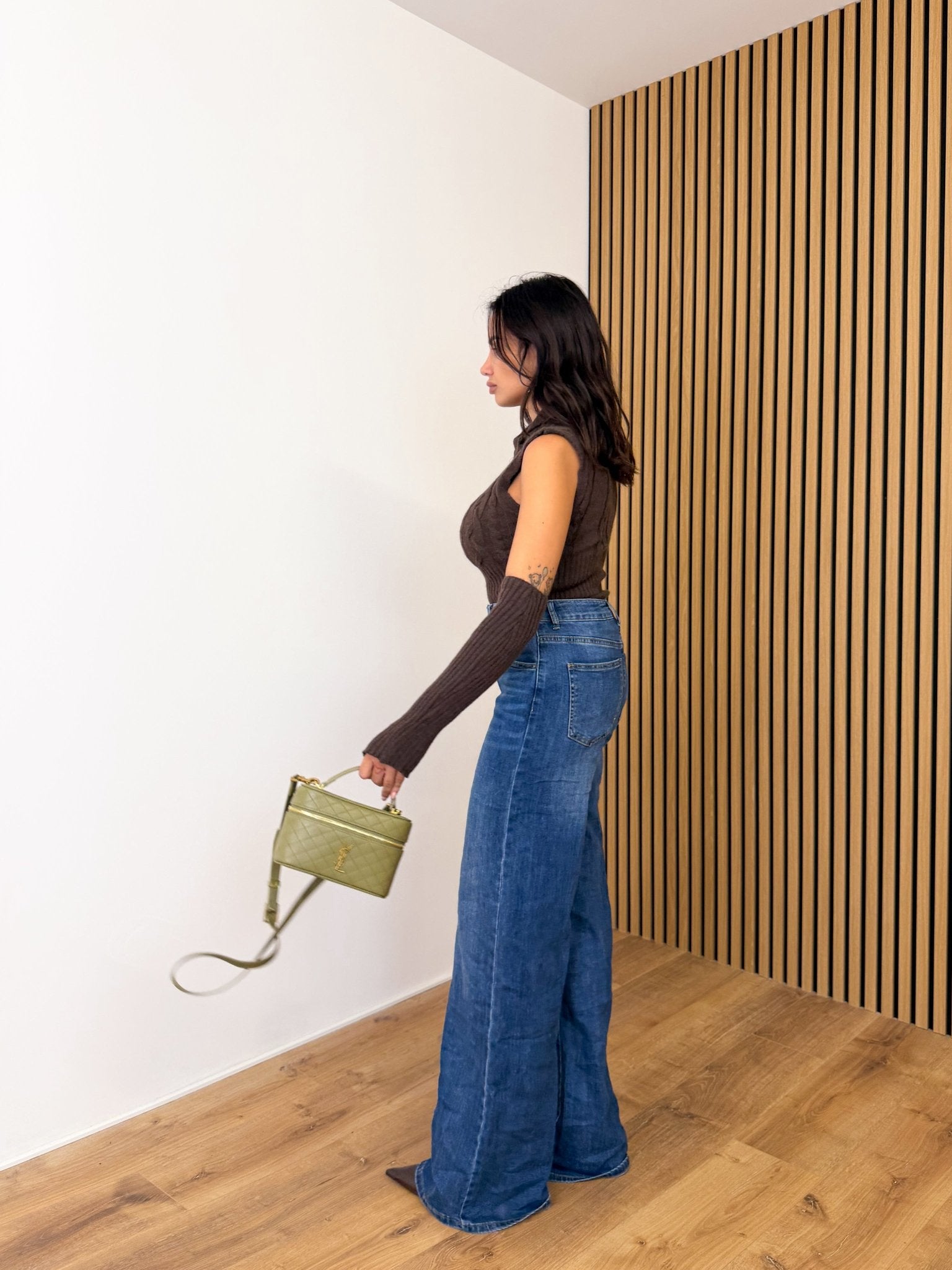 Pull Manica - Marrone - SAINTH