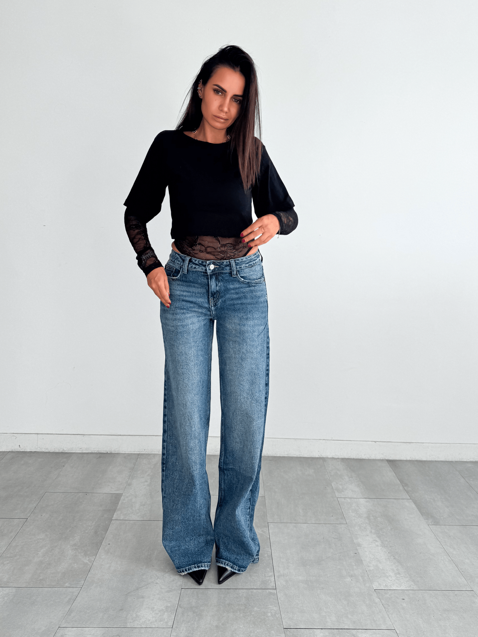 Body Style + Maglietta - Nero - SAINTH