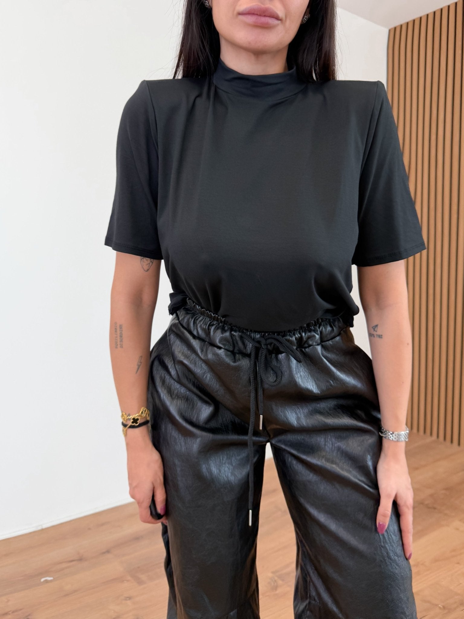 Pantalone Ecop Balloon - Nero - SAINTH