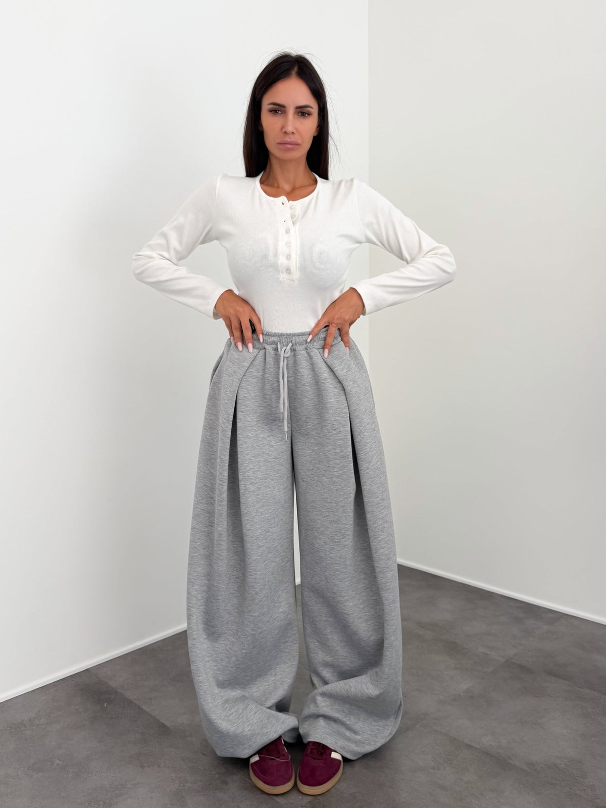 Coordinato Cozy - Grigio - SAINTH