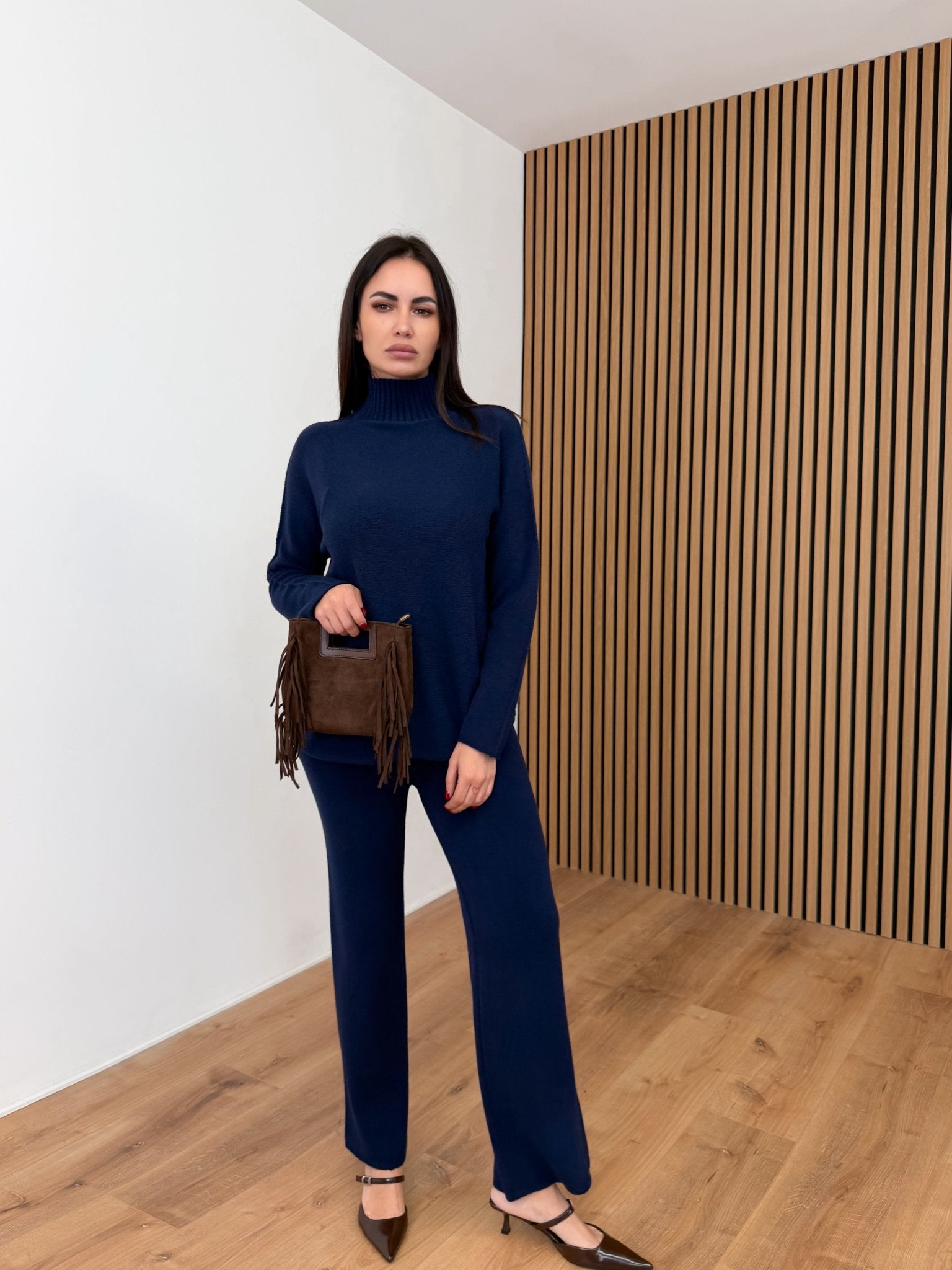 Coordinato Piuma - Blu - SAINTH