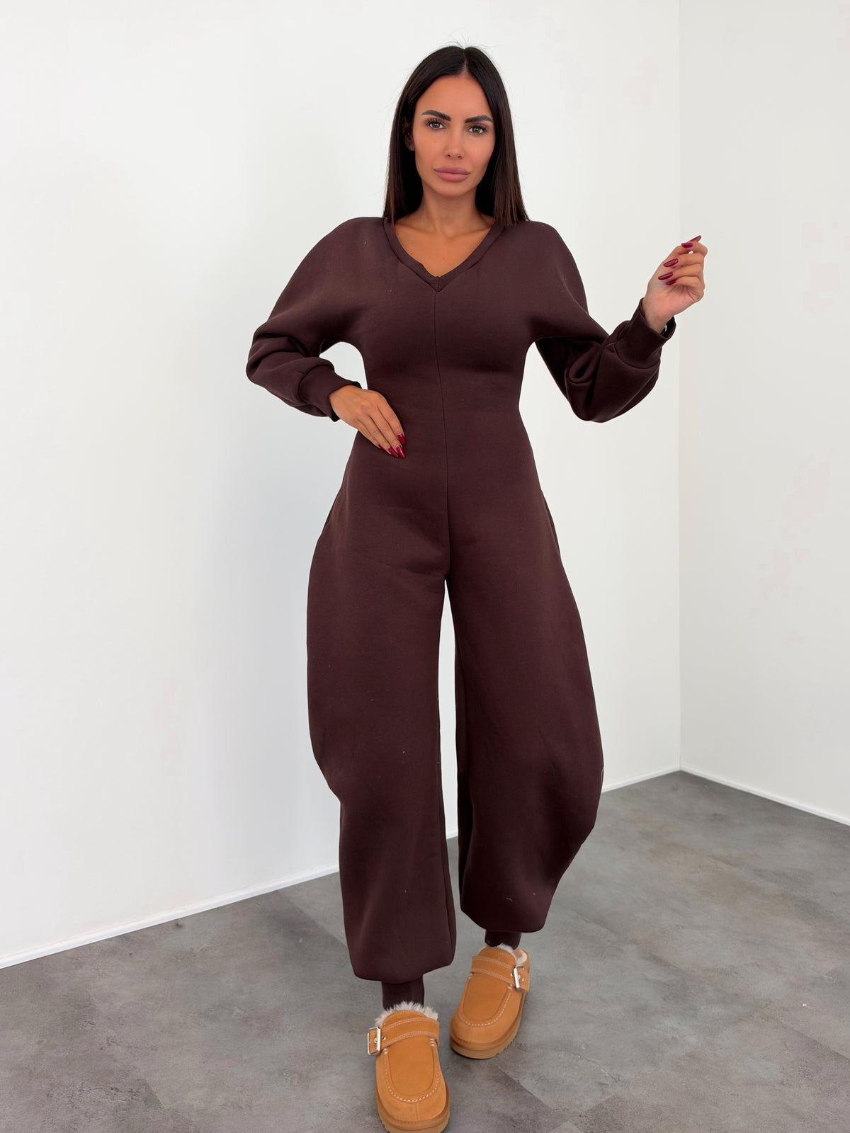 Tuta Intera Mousse - Marrone