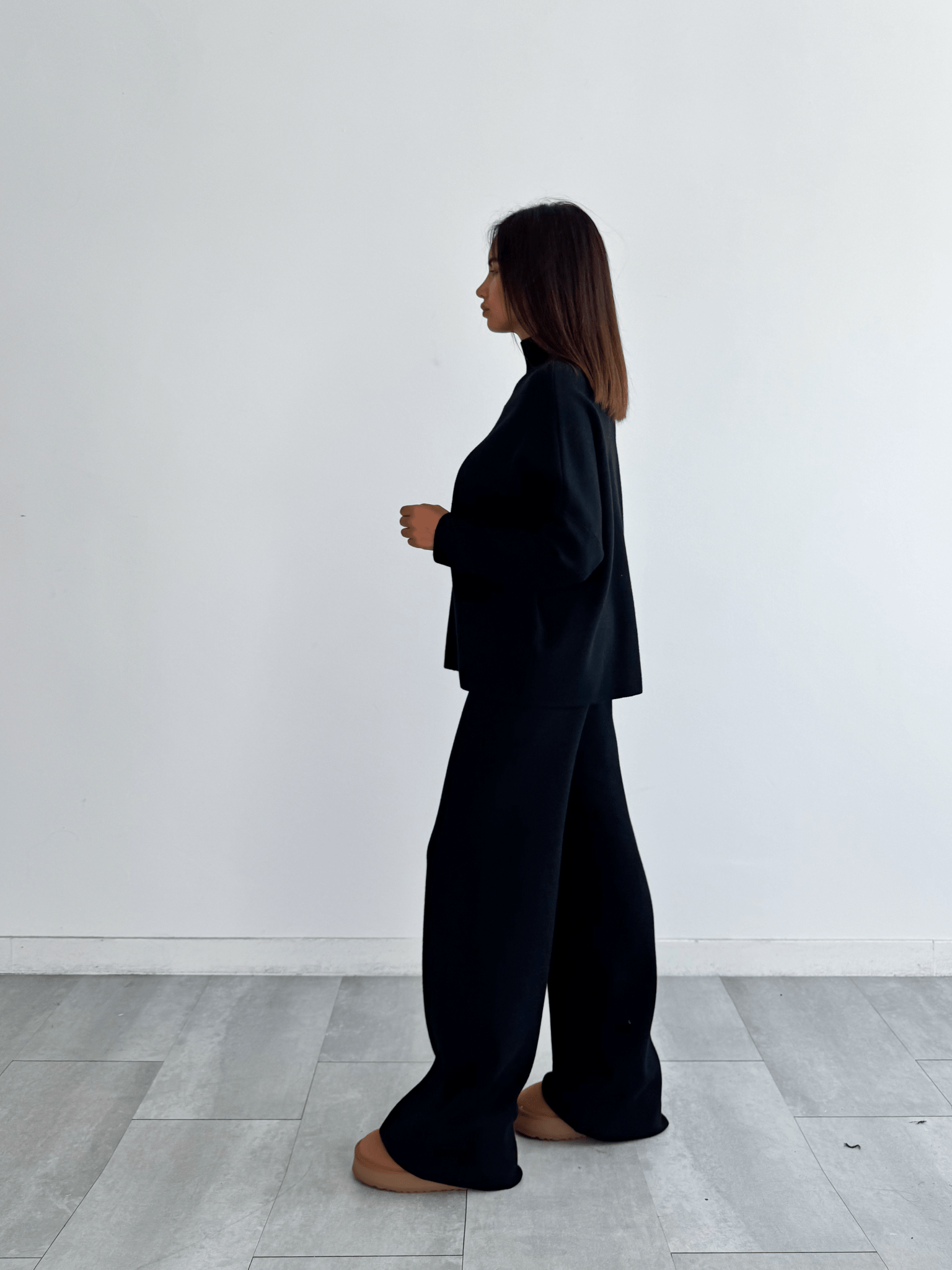 Coordinato Winter - Nero - SAINTH