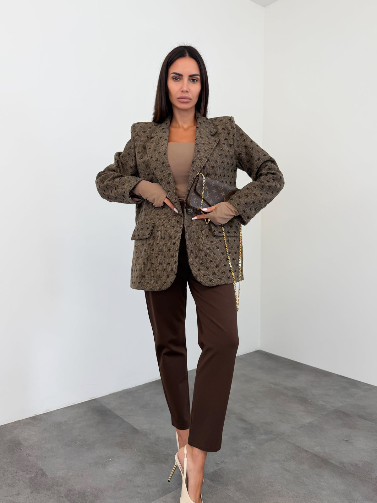 Blazer Fiocchetti - Marrone