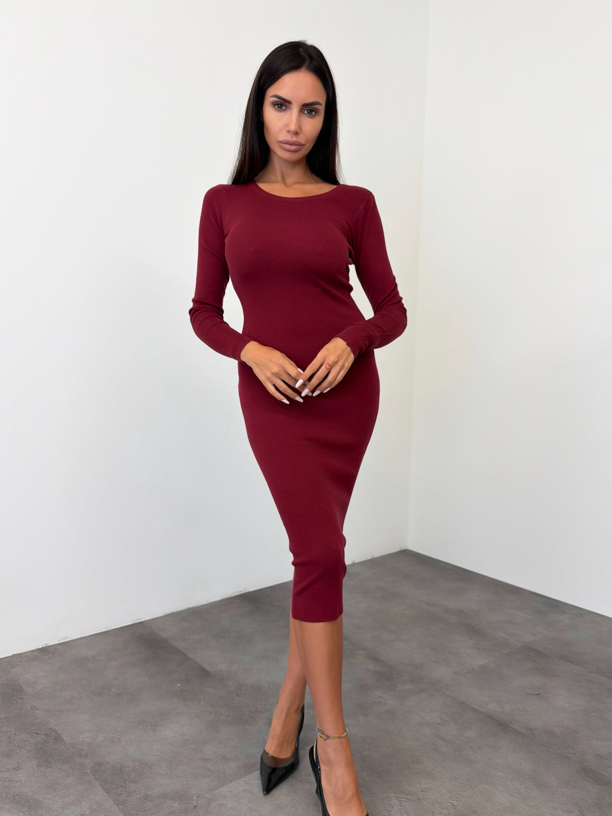 Pull Abito Nube - Bordeaux