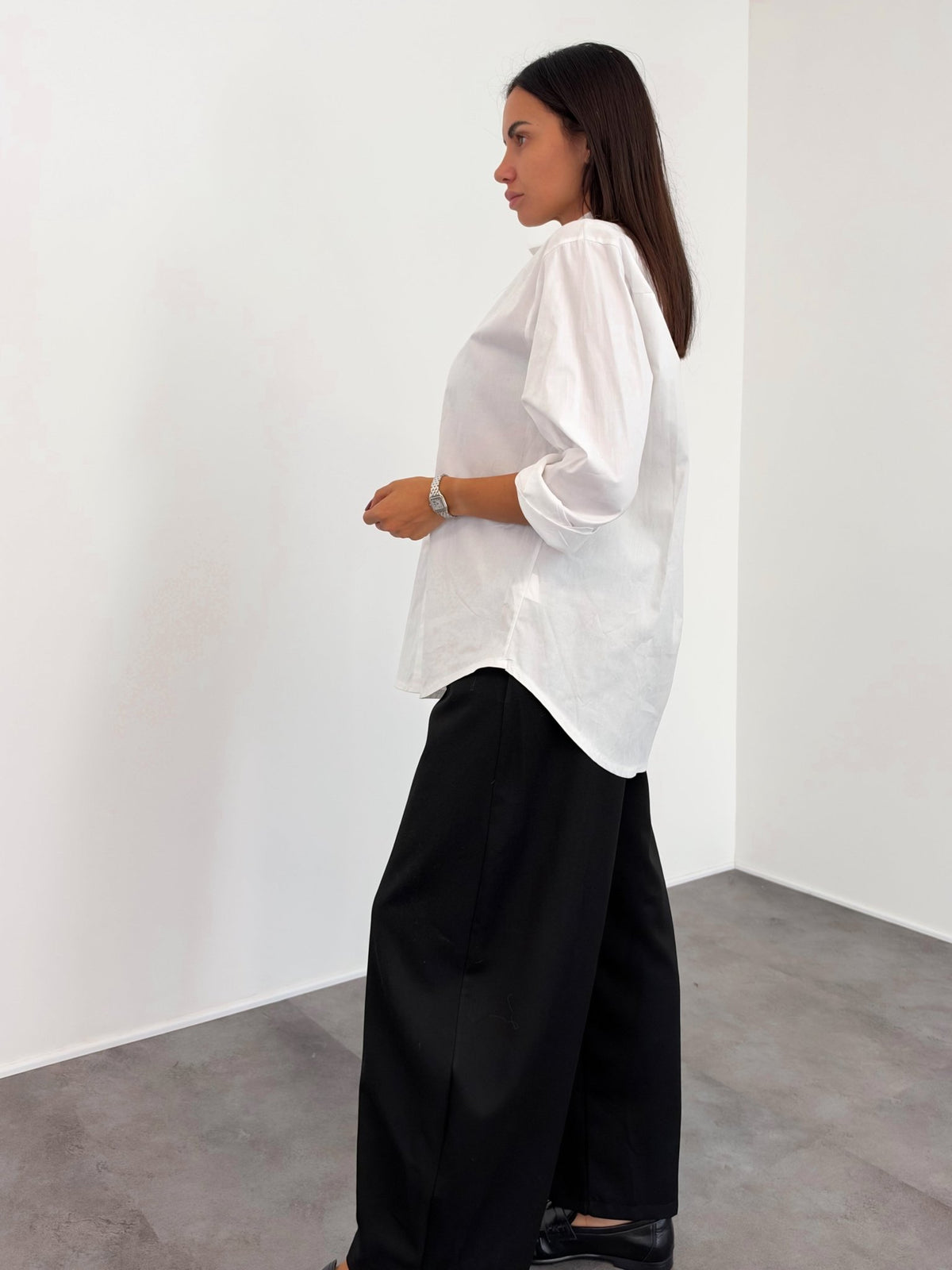 Camicia Basic - Bianca - SAINTH