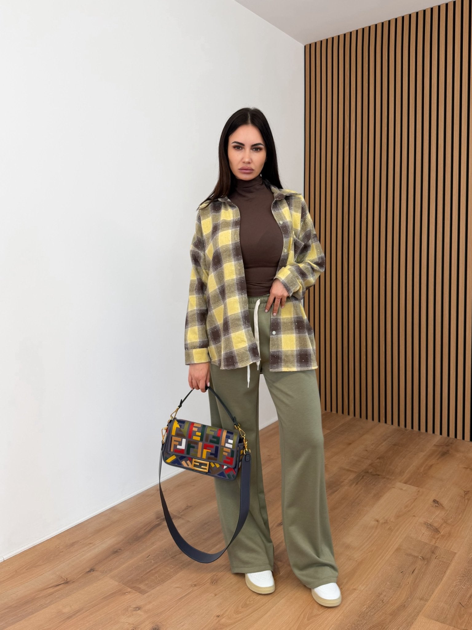 Pantalone Tuta Flow - Army Green - SAINTH