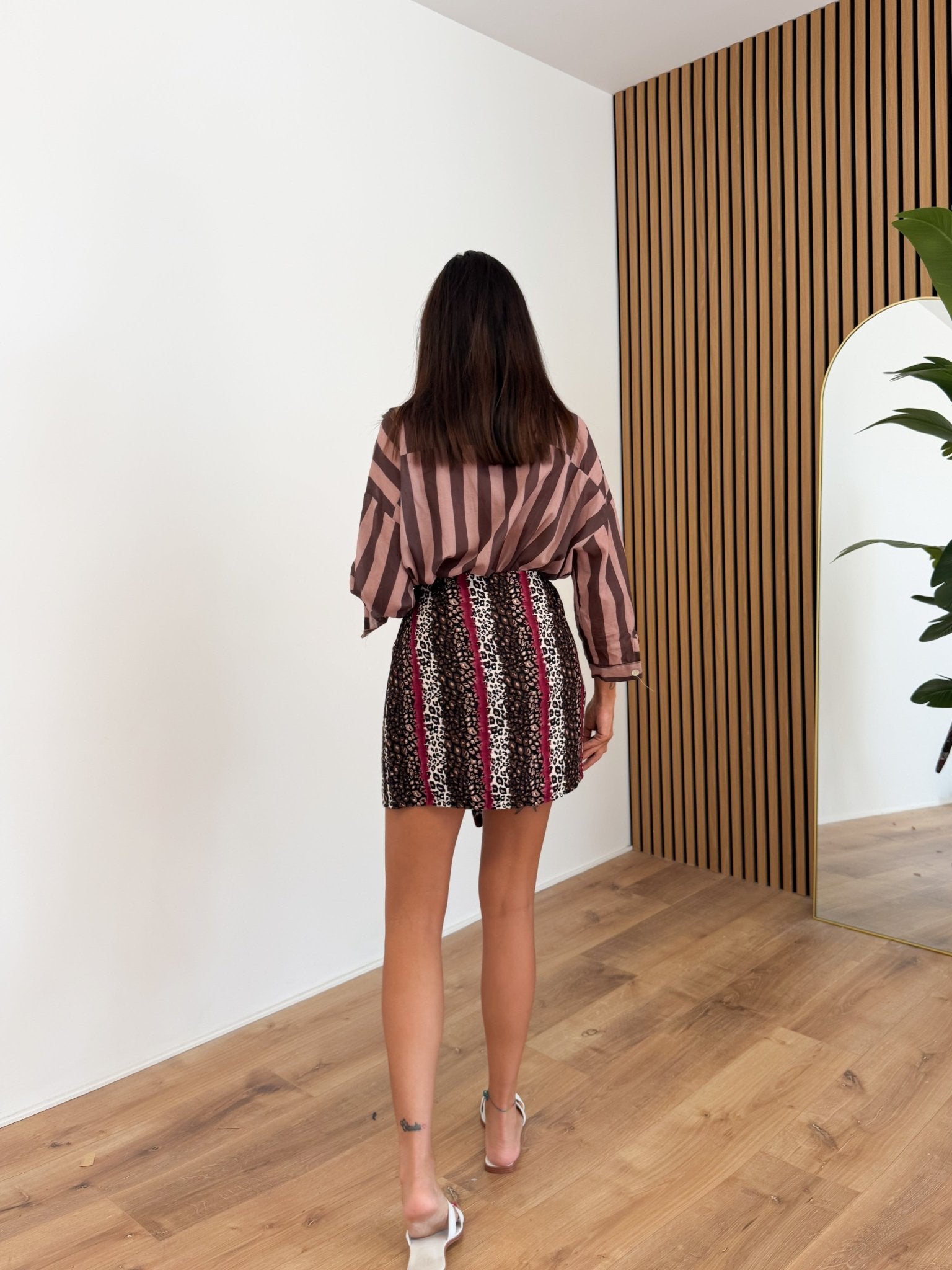 Camicia Sun - Marrone Rosa Antico - SAINTH