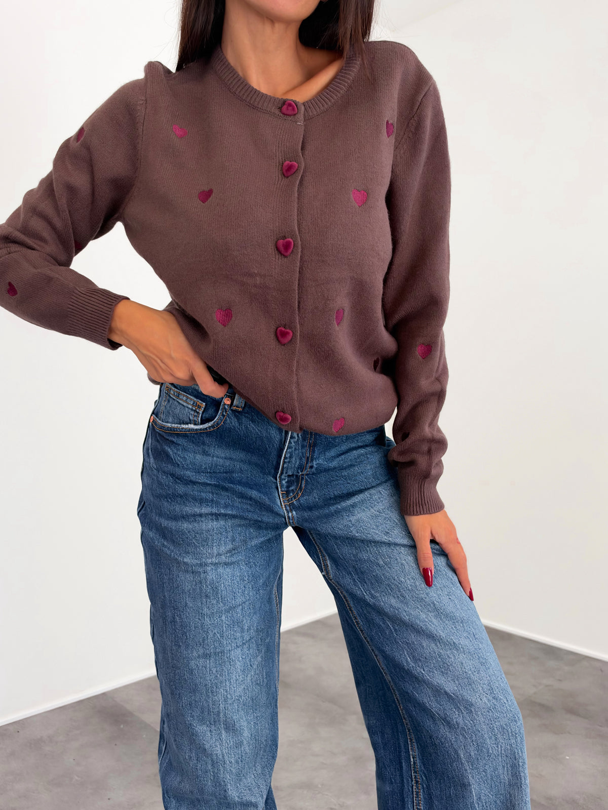 Cardigan Passion - Marrone