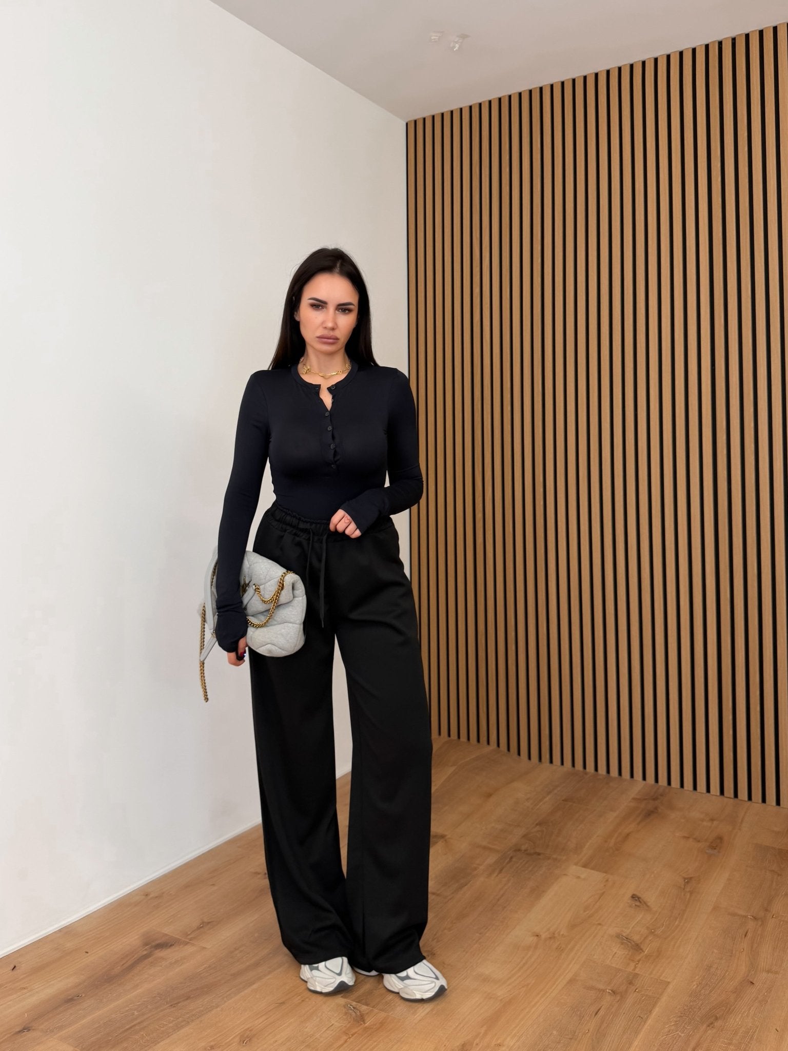 Pantalone Tuta Flow - Nero - SAINTH