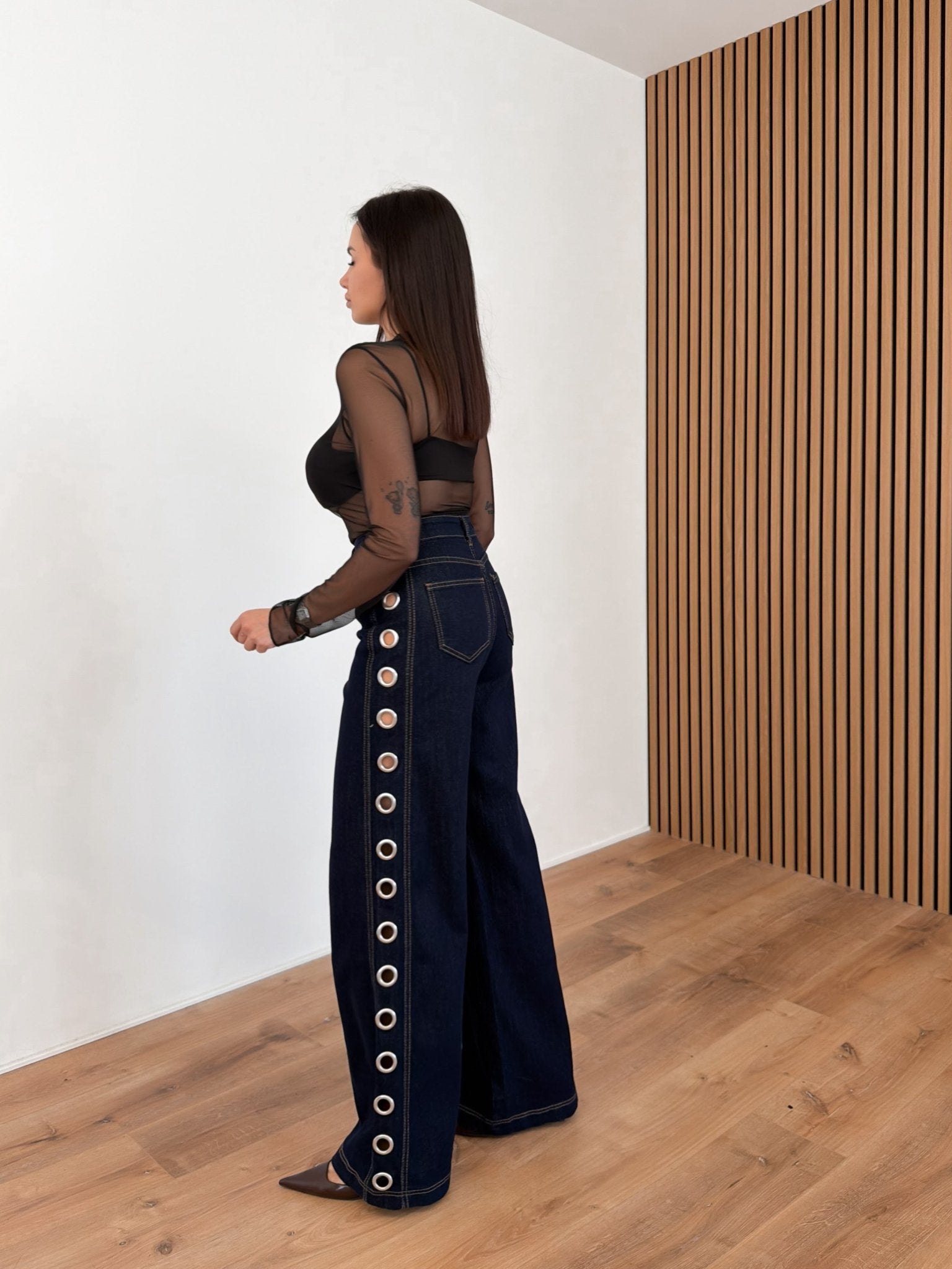 Jeans TR693 - Denim Scuro - SAINTH