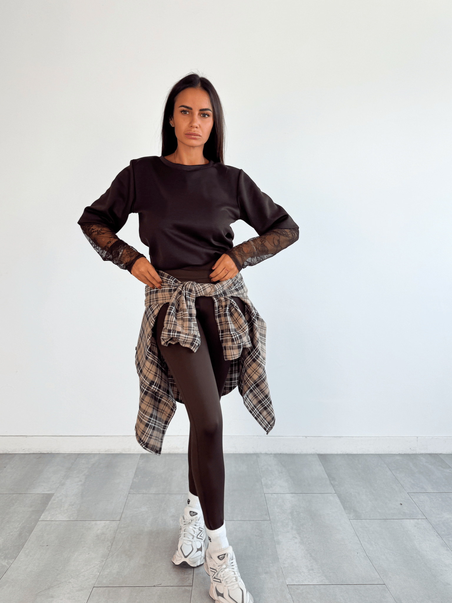 Camicia Wool - Marrone e Biscotto - SAINTH