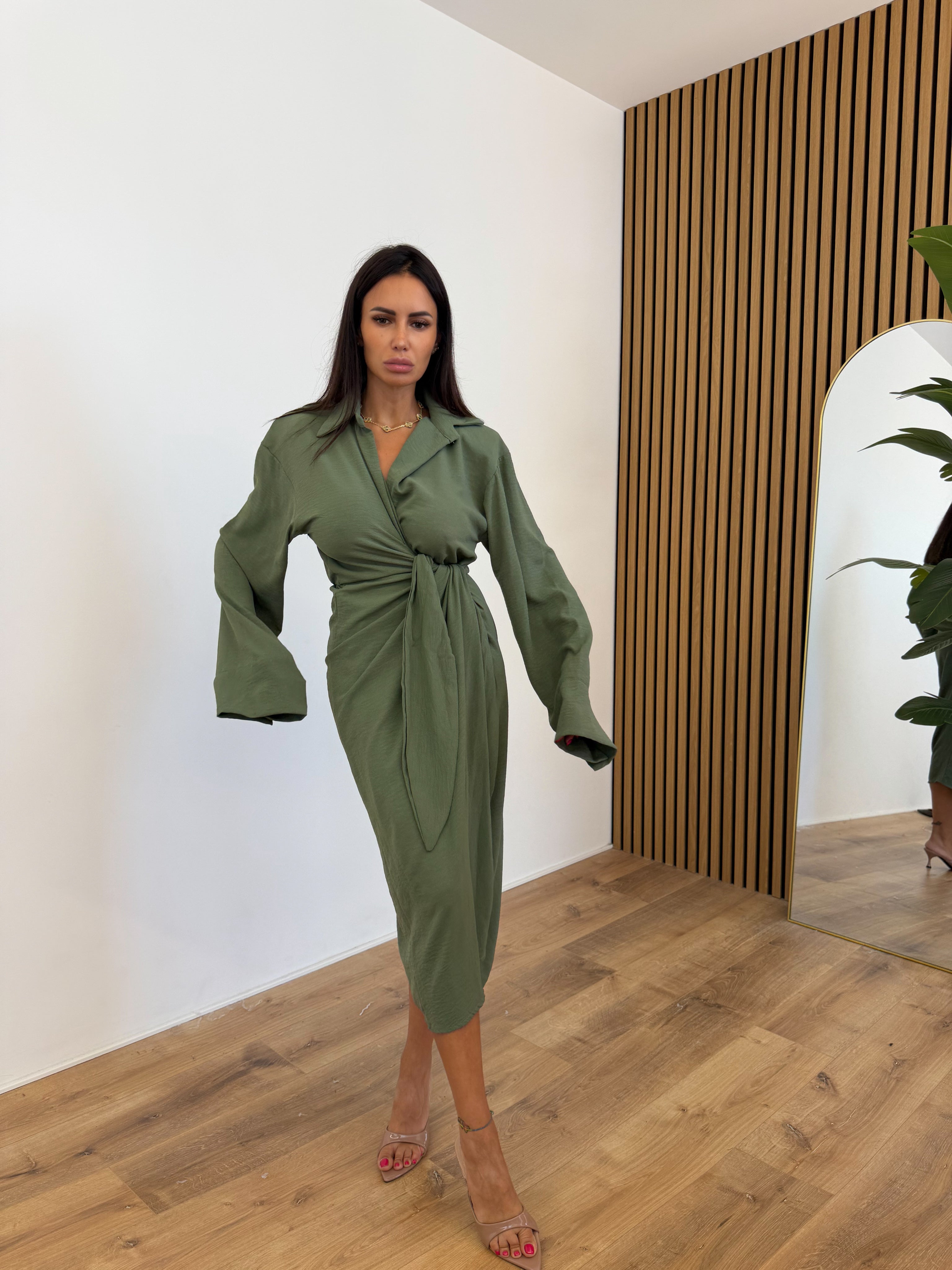 Abito Incrocio - Army Green