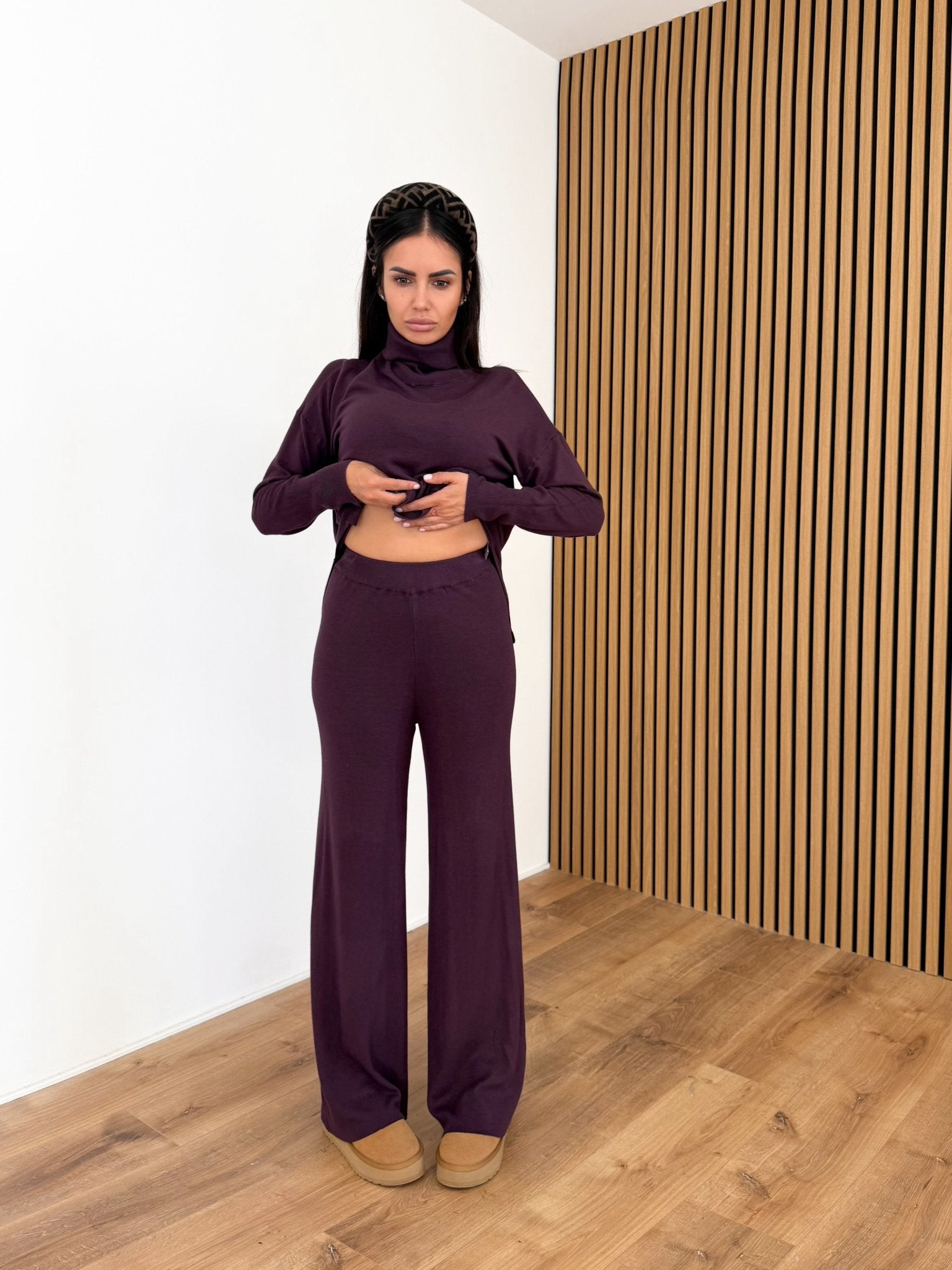 Coordinato Carezza - Melanzana - SAINTH