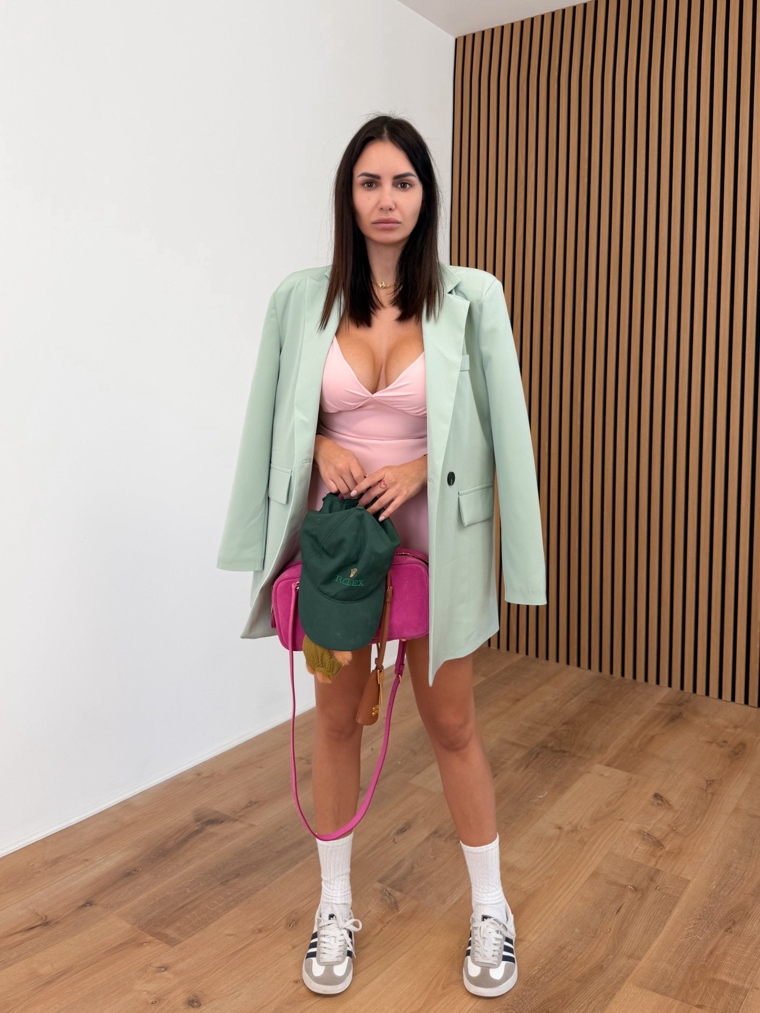 Blazer Strutturato Must - Menta - SAINTH