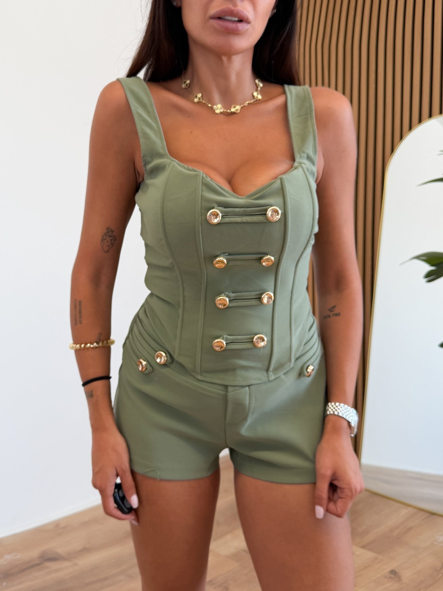 Coordinato Golden - Army Green - SAINTH