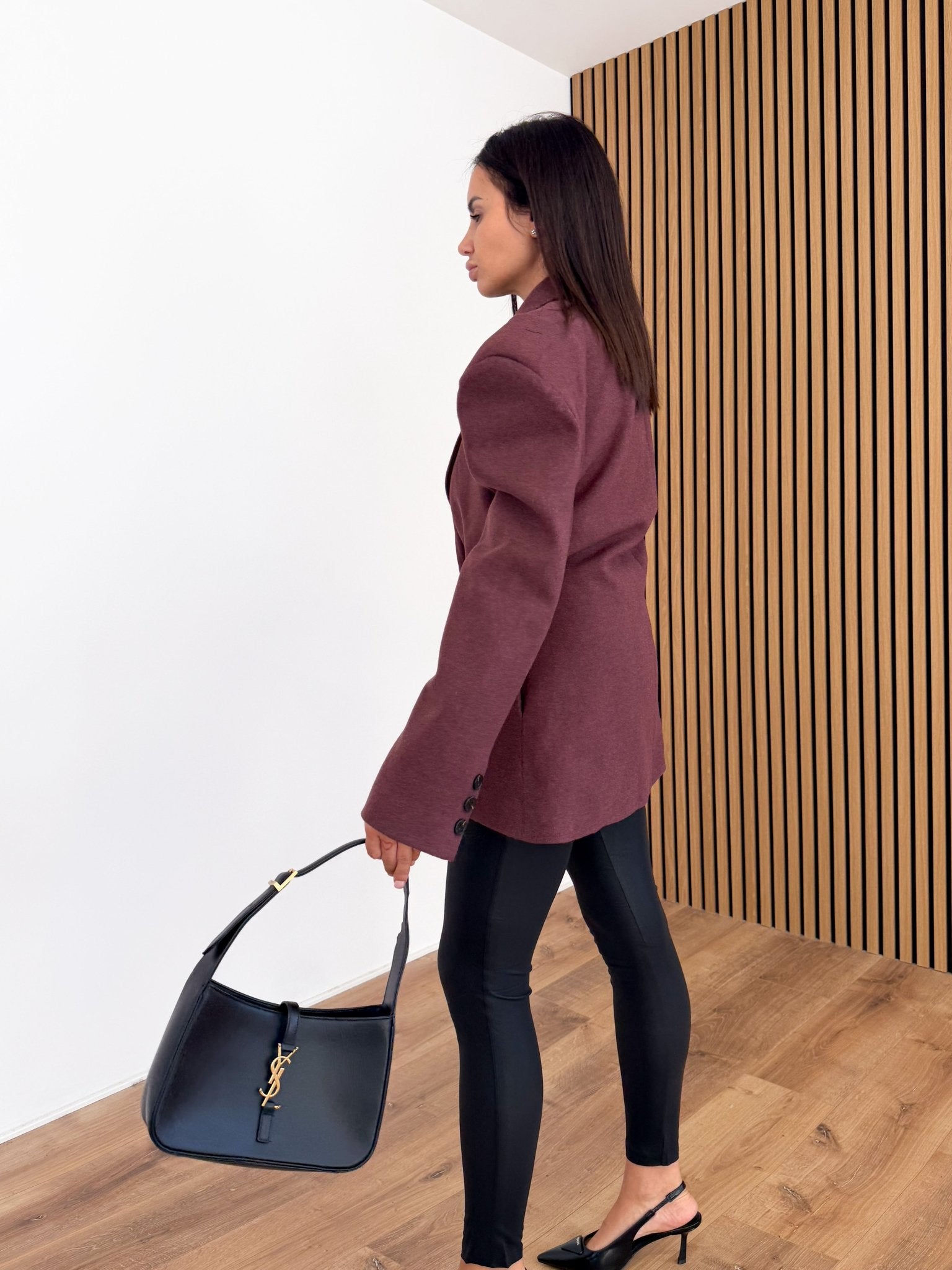 Blazer Sintesi - Bordeaux - SAINTH