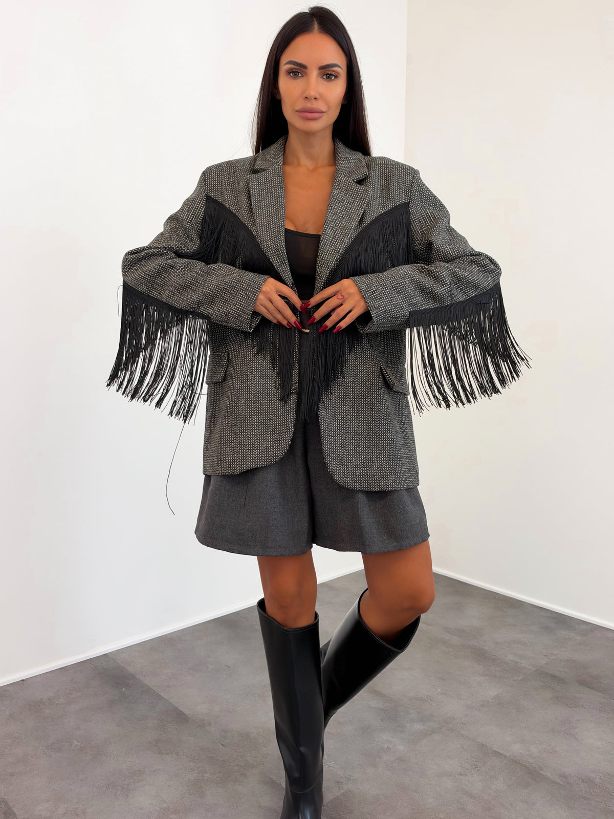 Blazer Western - Nero