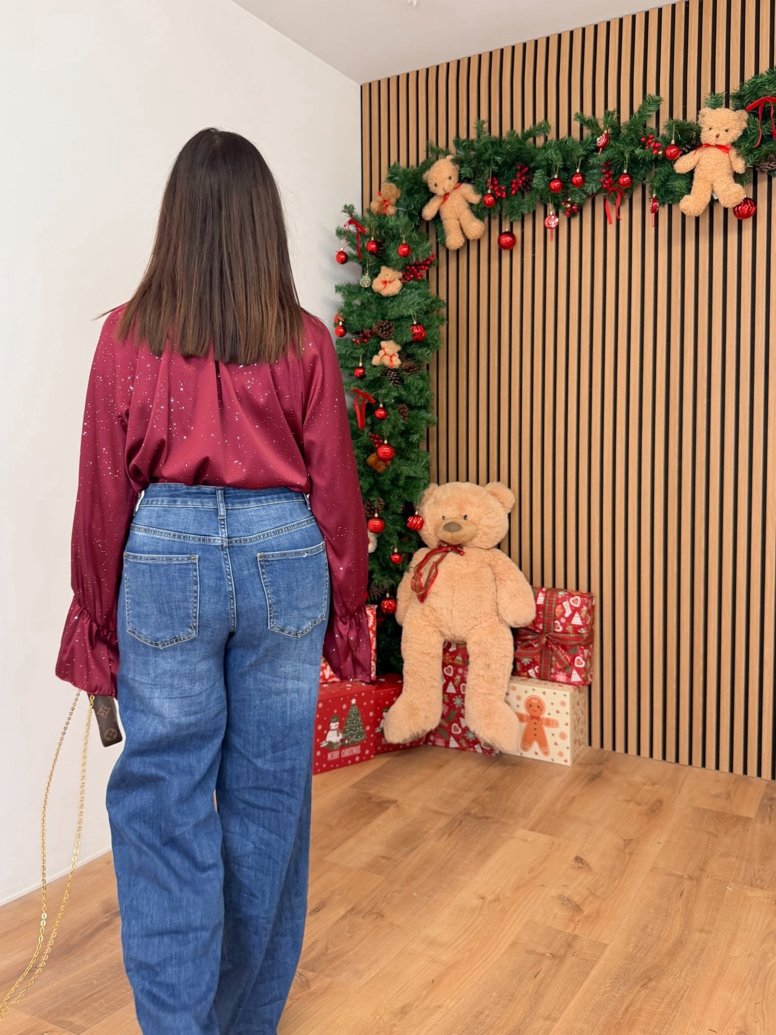 Blusa Brillio - Bordeaux - SAINTH