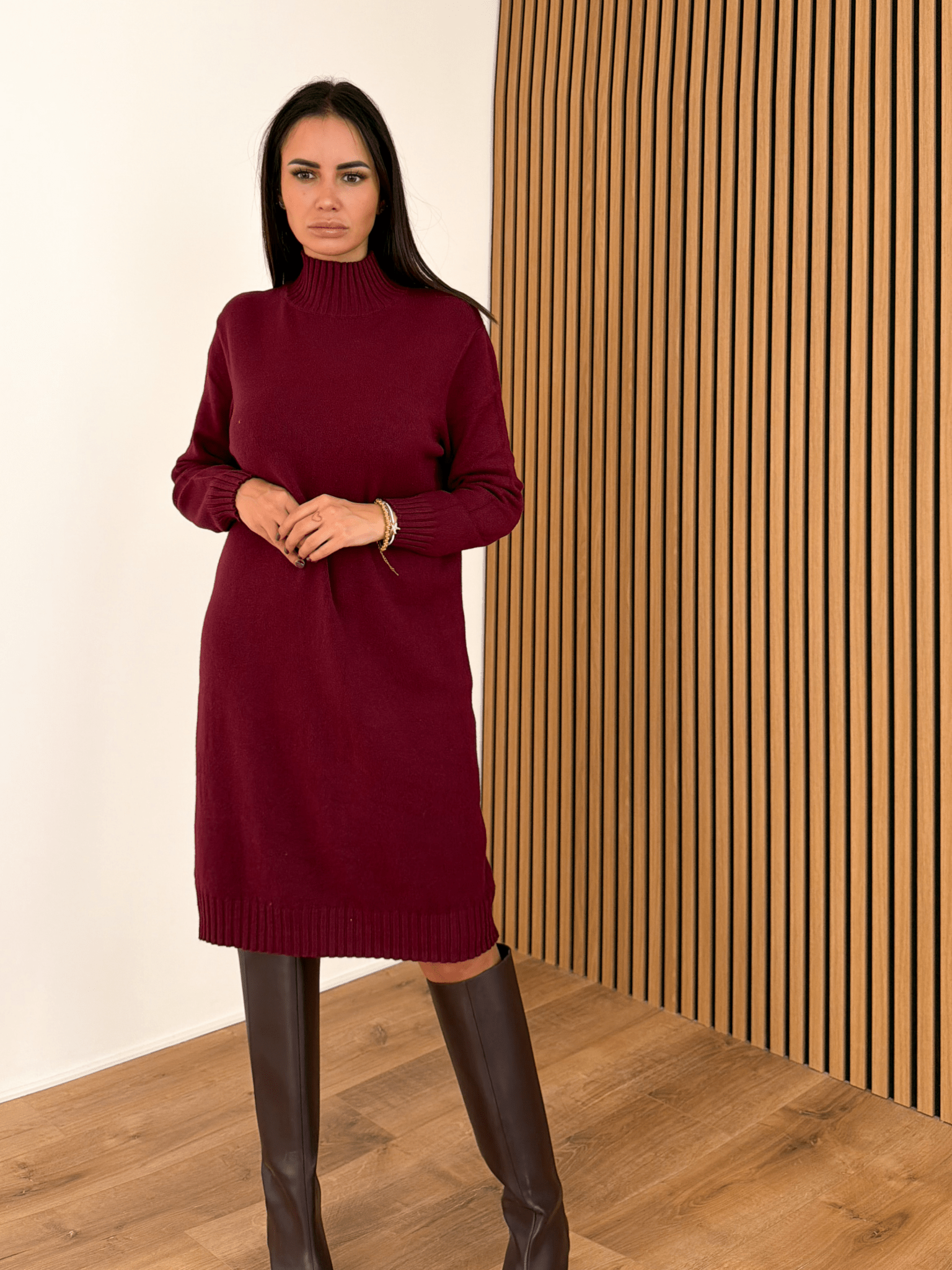 Pull Abito Harmony - Bordeaux - SAINTH