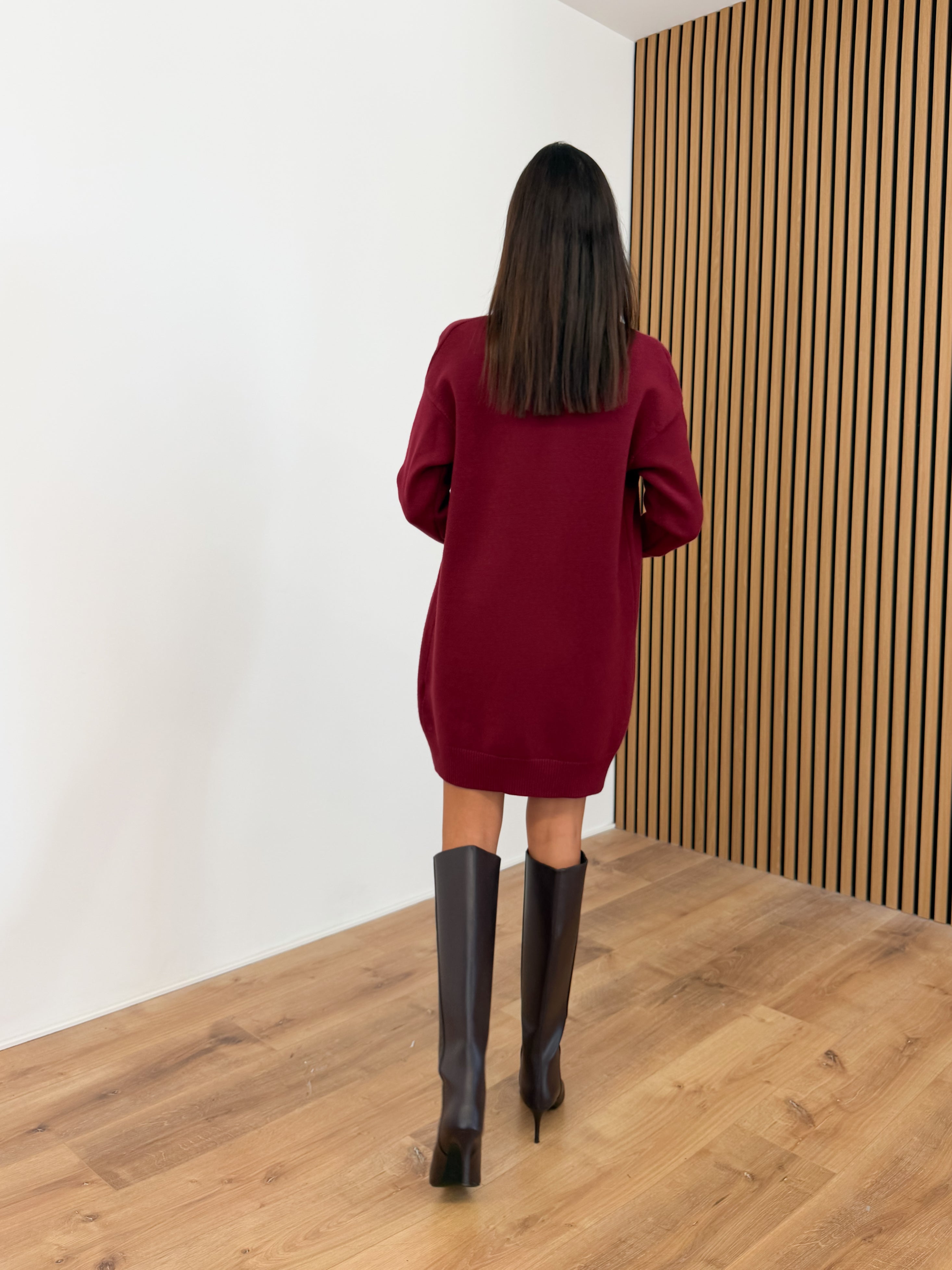 Cardigan Utility - Bordeaux