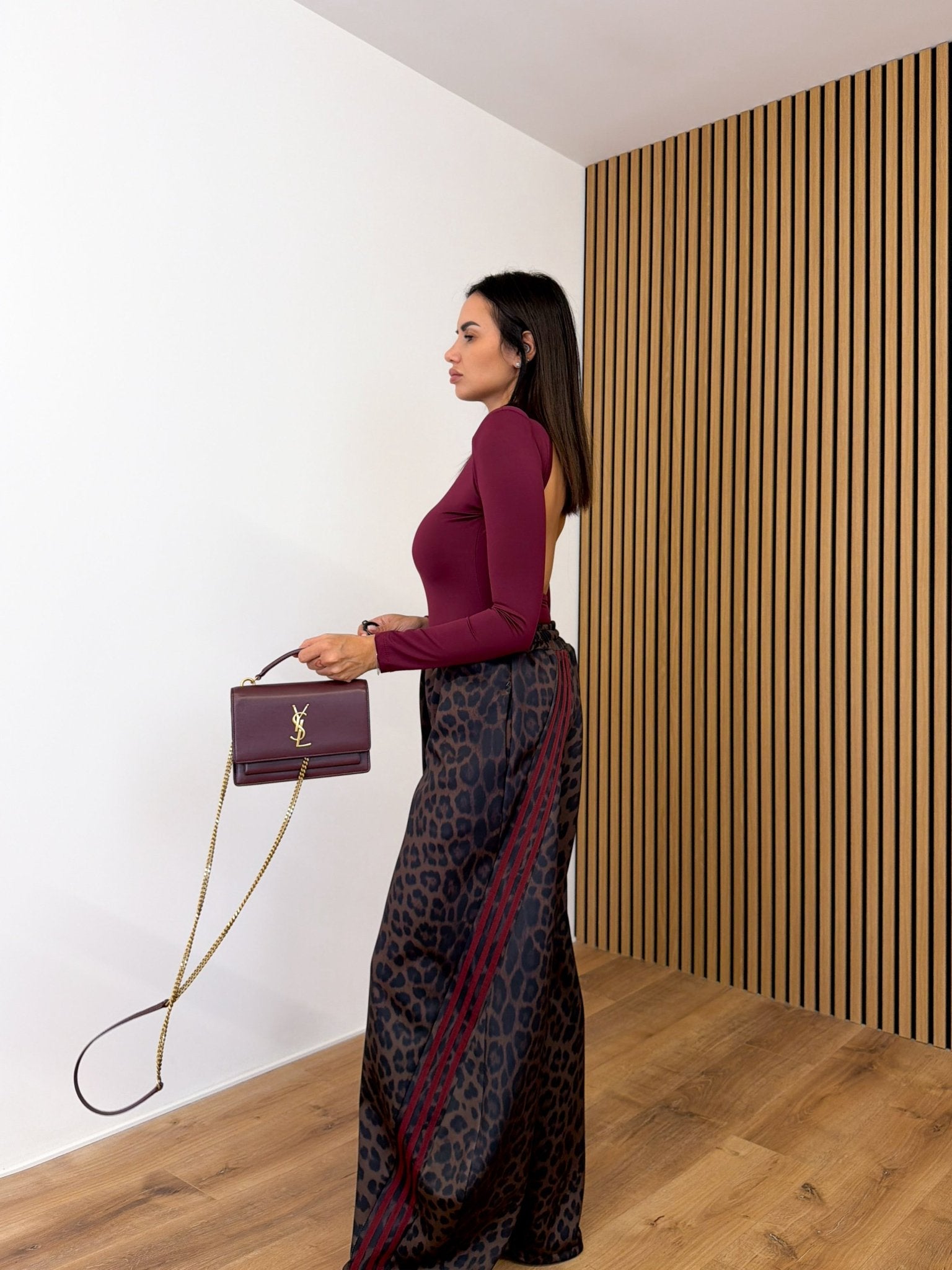 Pantalone Tuta Safari - Leo e Bordeaux - SAINTH