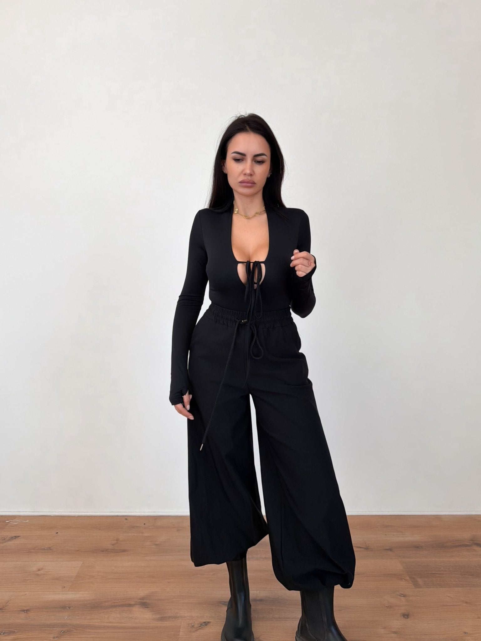 Body Fiocchetto - Nero - SAINTH