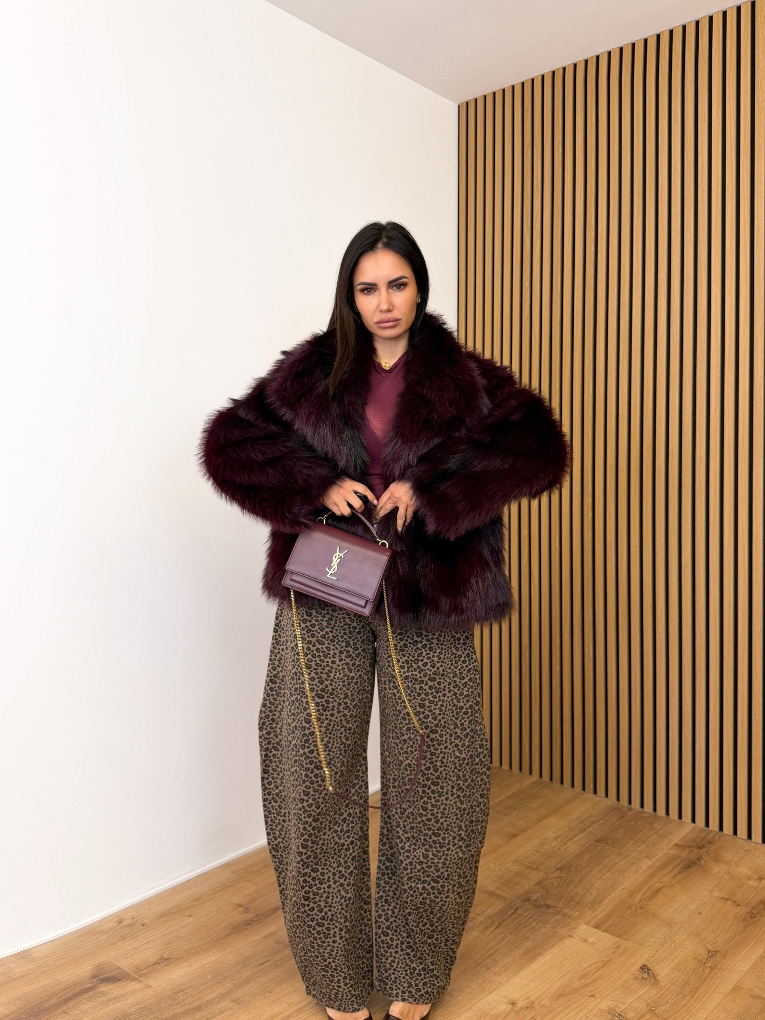 Jeans Baggy - Leopardato - SAINTH