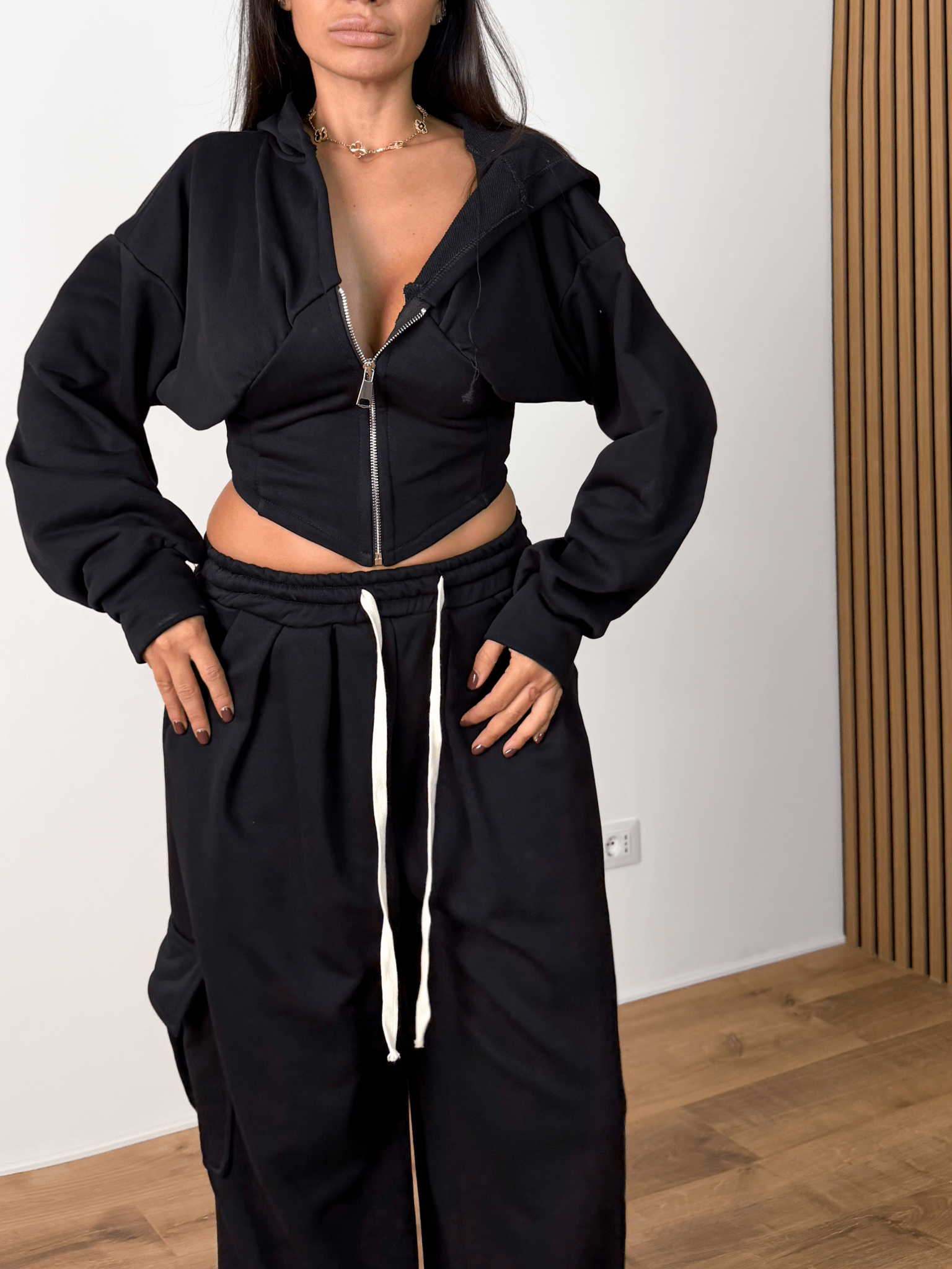 Completo Tuta Spiral - Nera - SAINTH