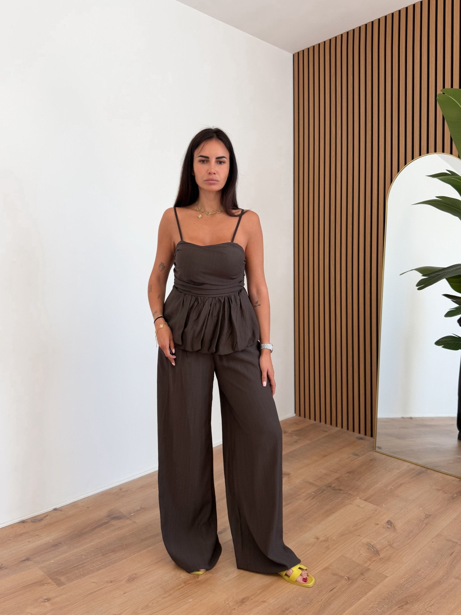 Coordinato Ninfa - Marrone - SAINTH
