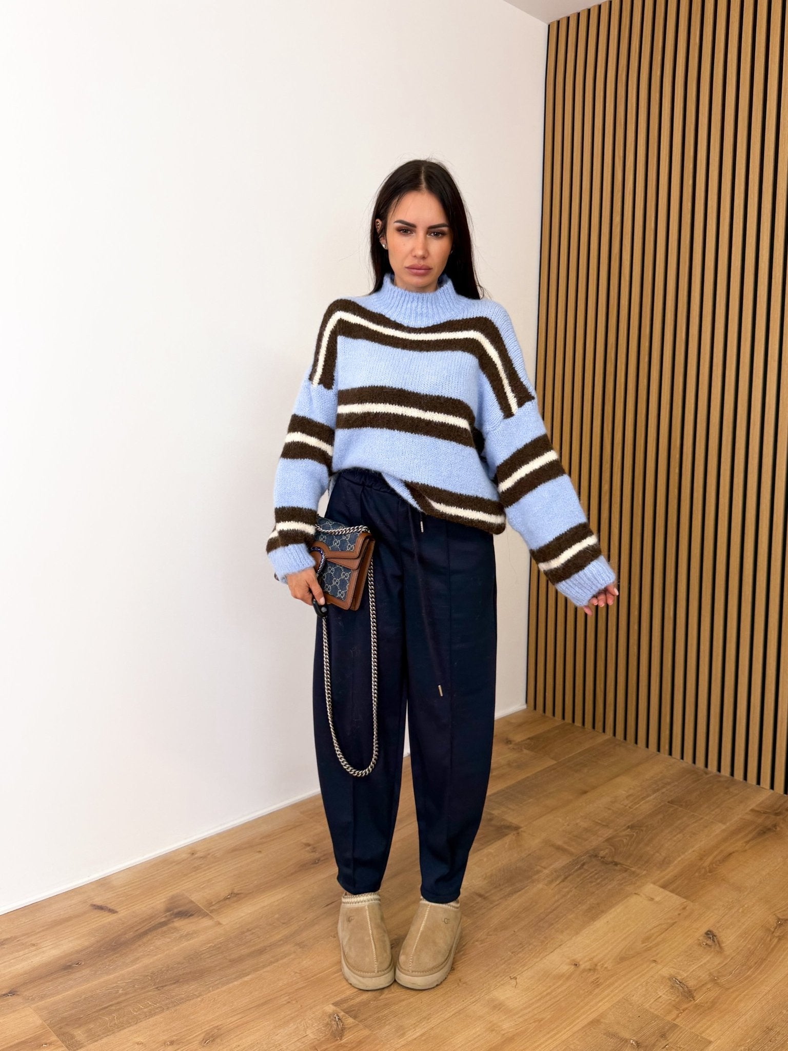 Pull Oscillo - Celeste - SAINTH