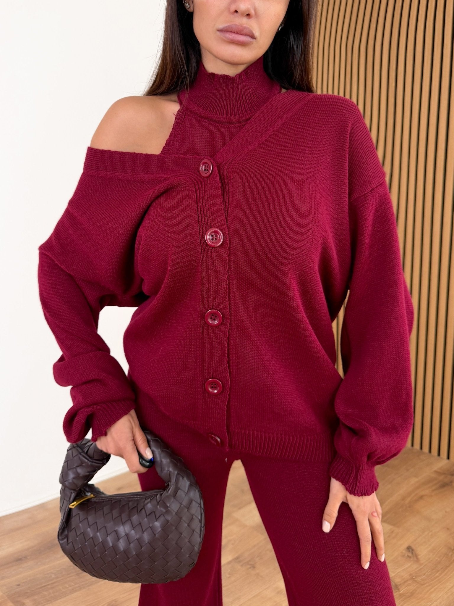 Coordinato Tris Cromby - Bordeaux - SAINTH